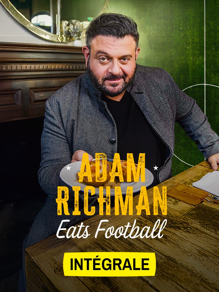 Adam Richman eats football