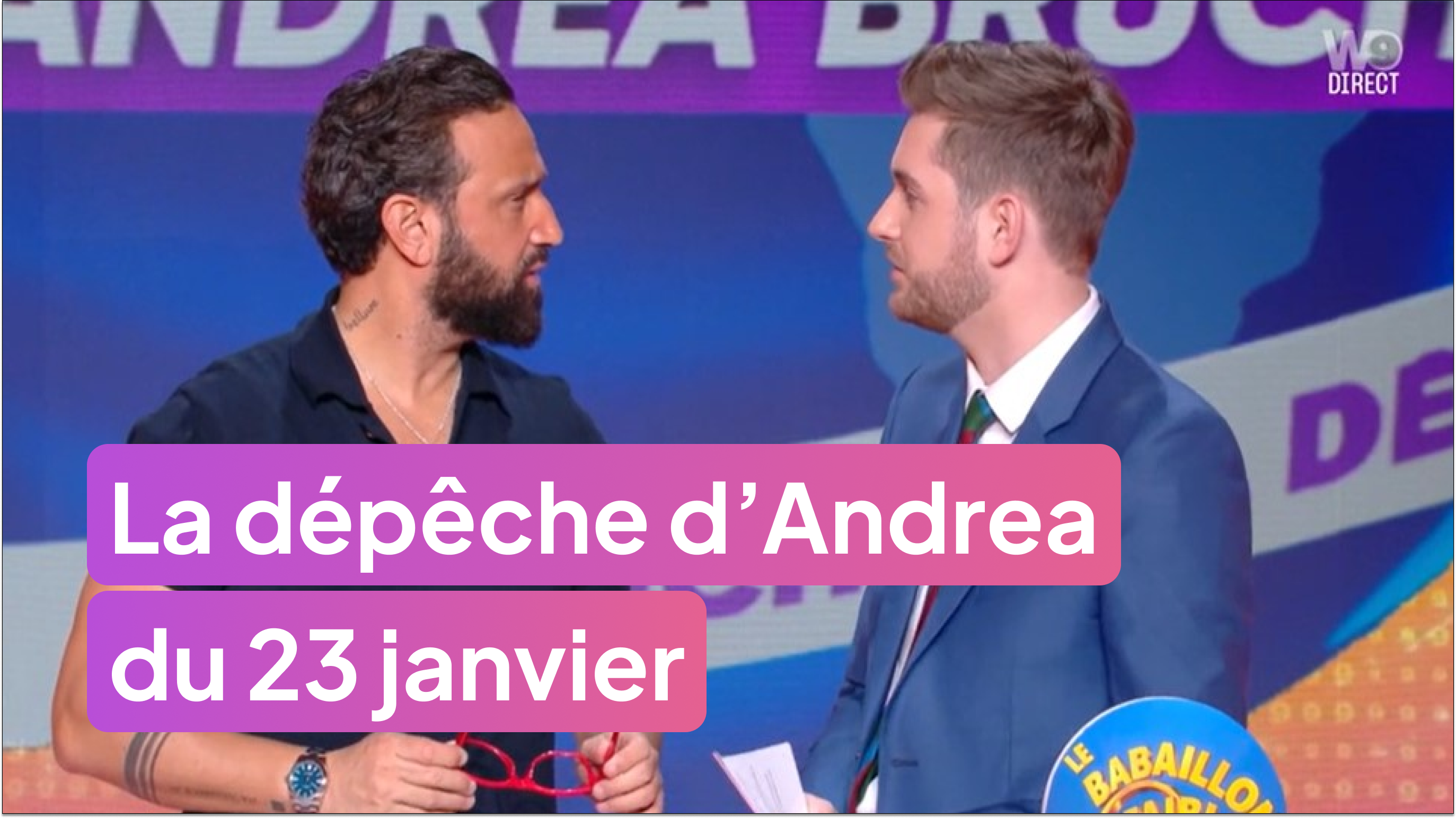 La dépêche d'Andrea du 23/01/2026