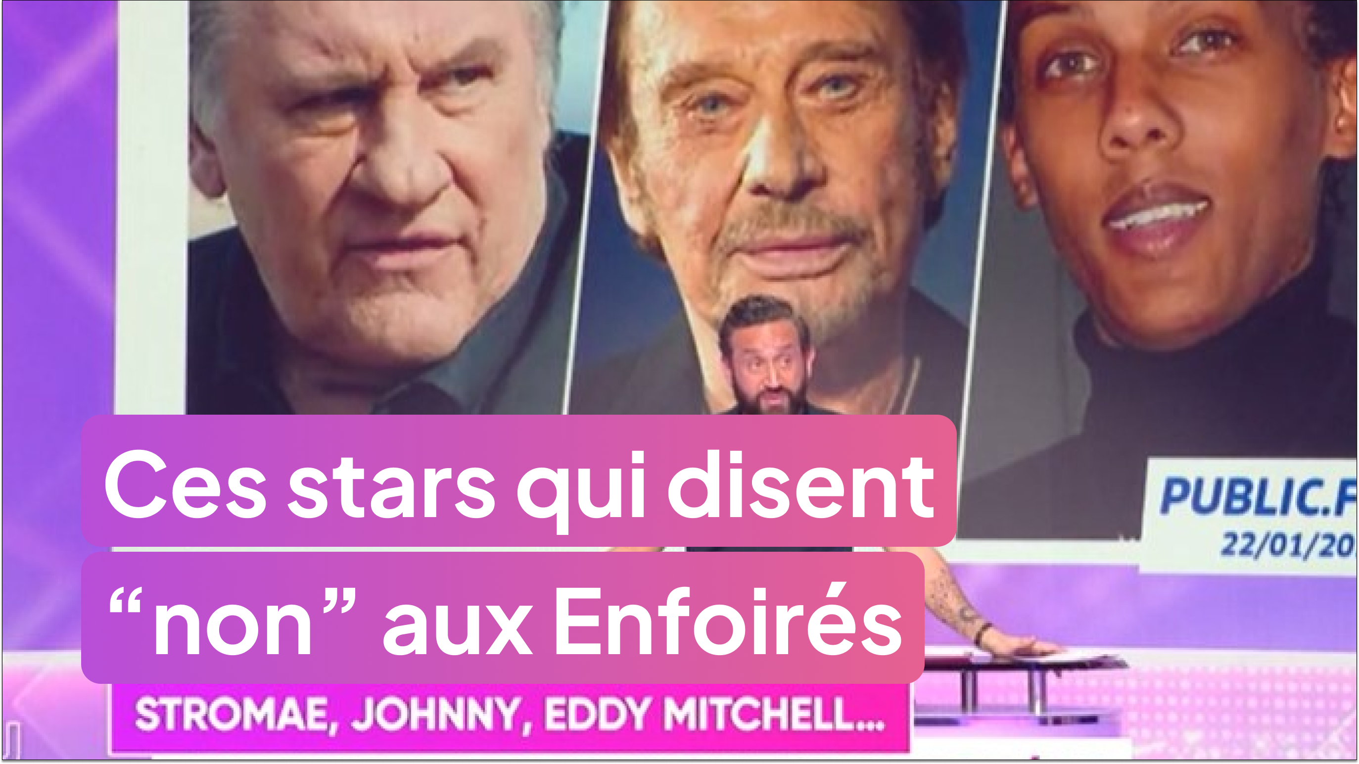 Ces stars disent "Non" aux enfoirés !