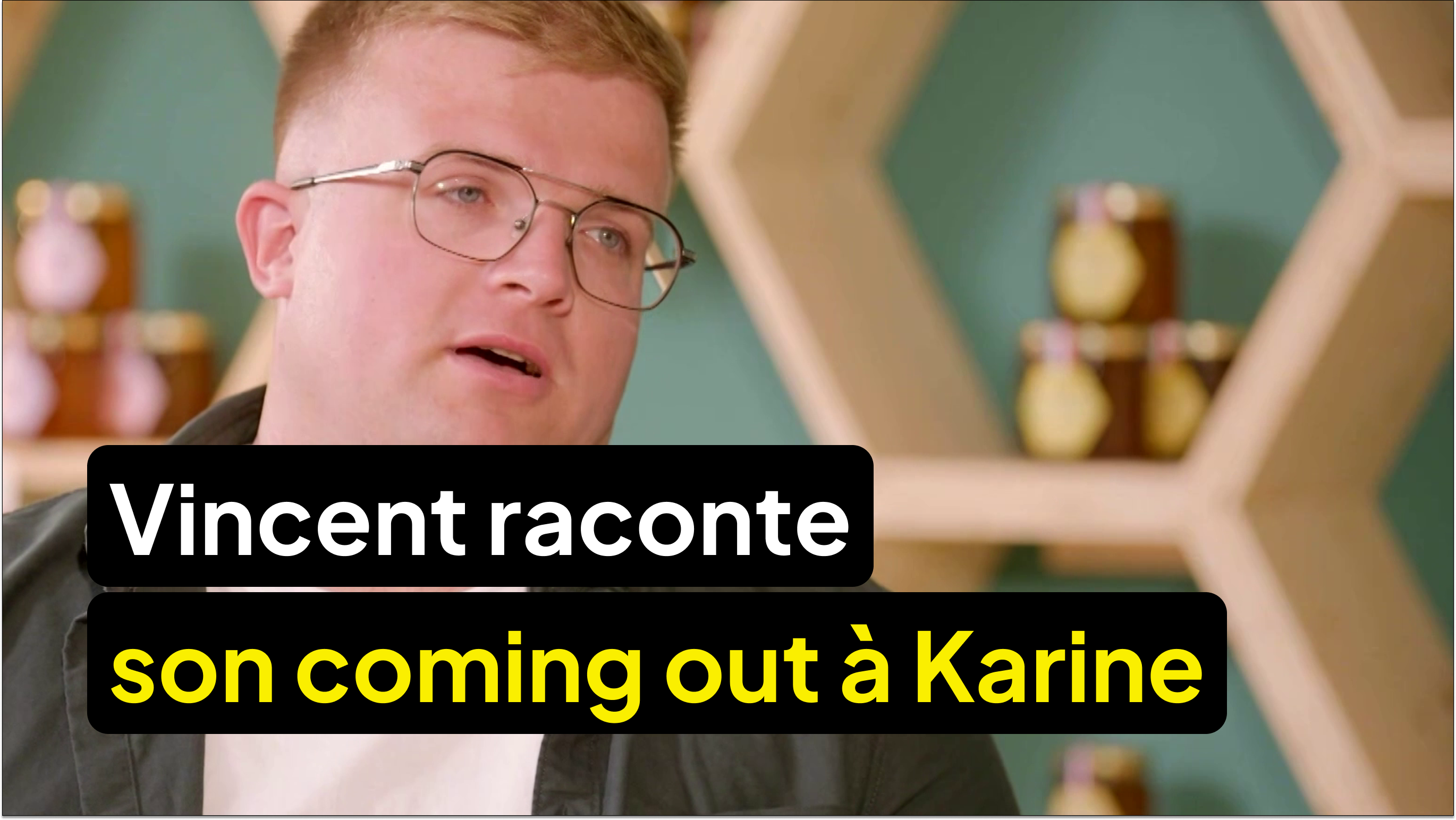 Vincent raconte à Karine comment il a fait son coming out
