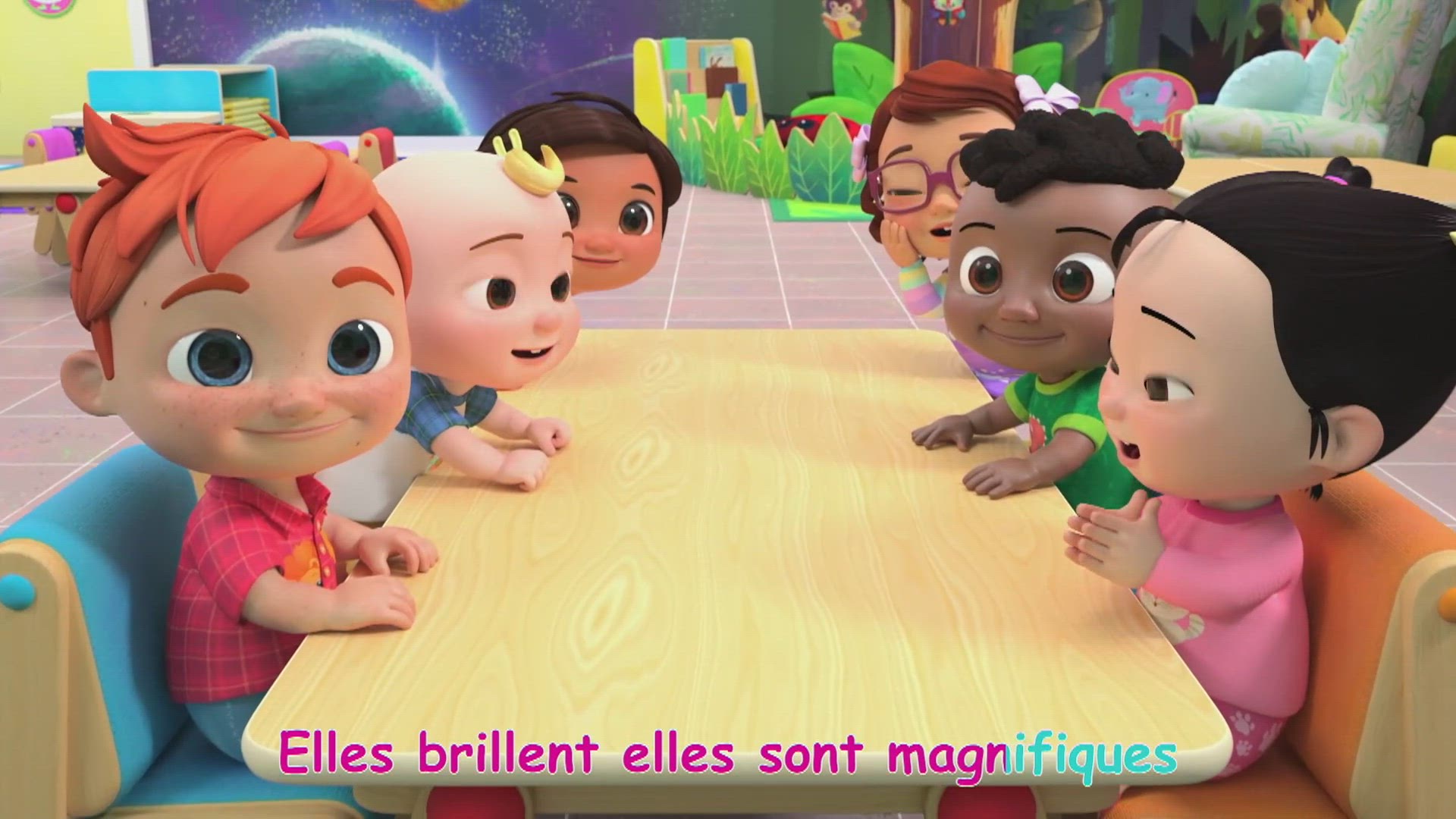 Apprends les couleurs et les formes avec CoComelon