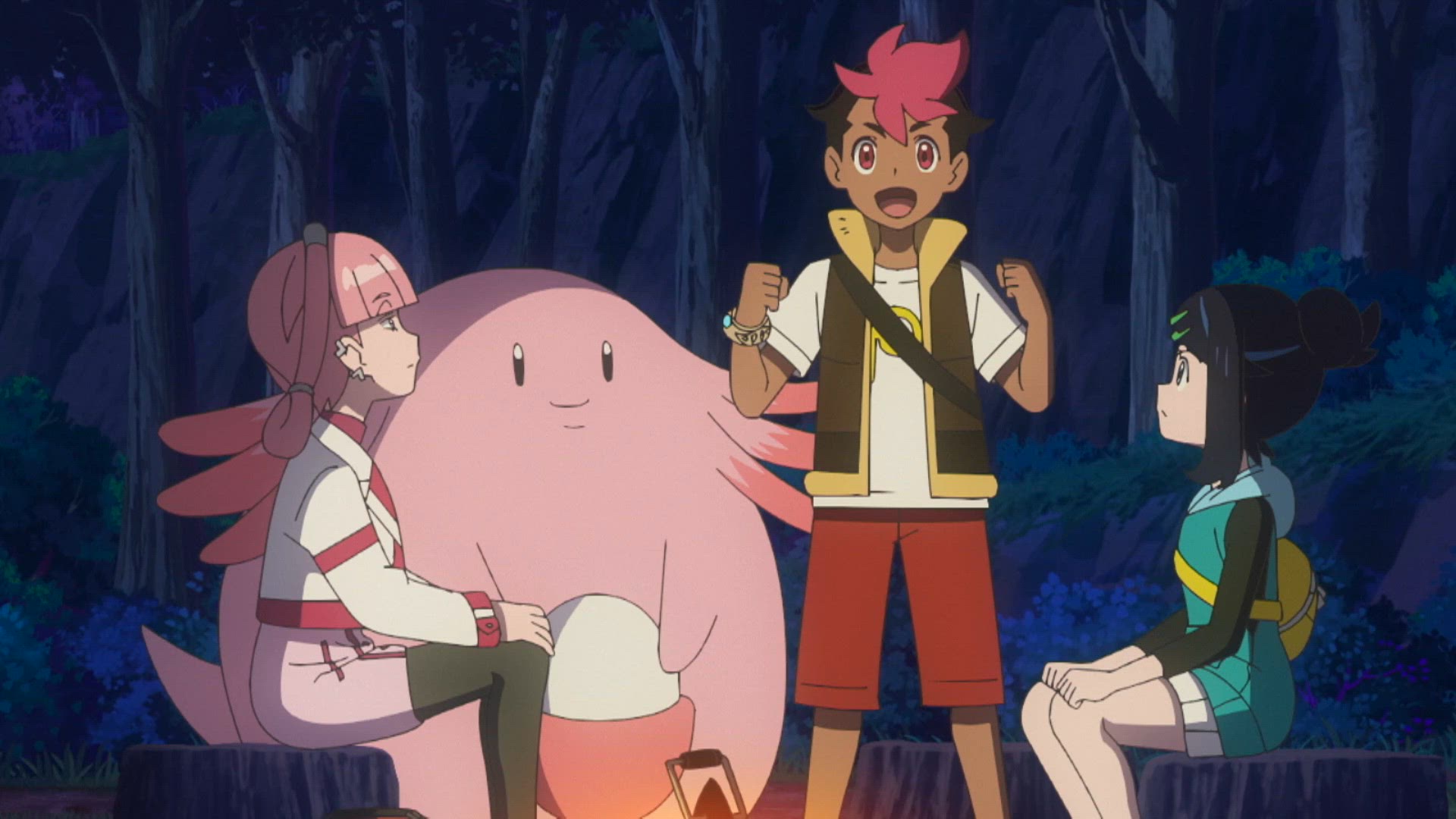 La dame du Centre Pokémon