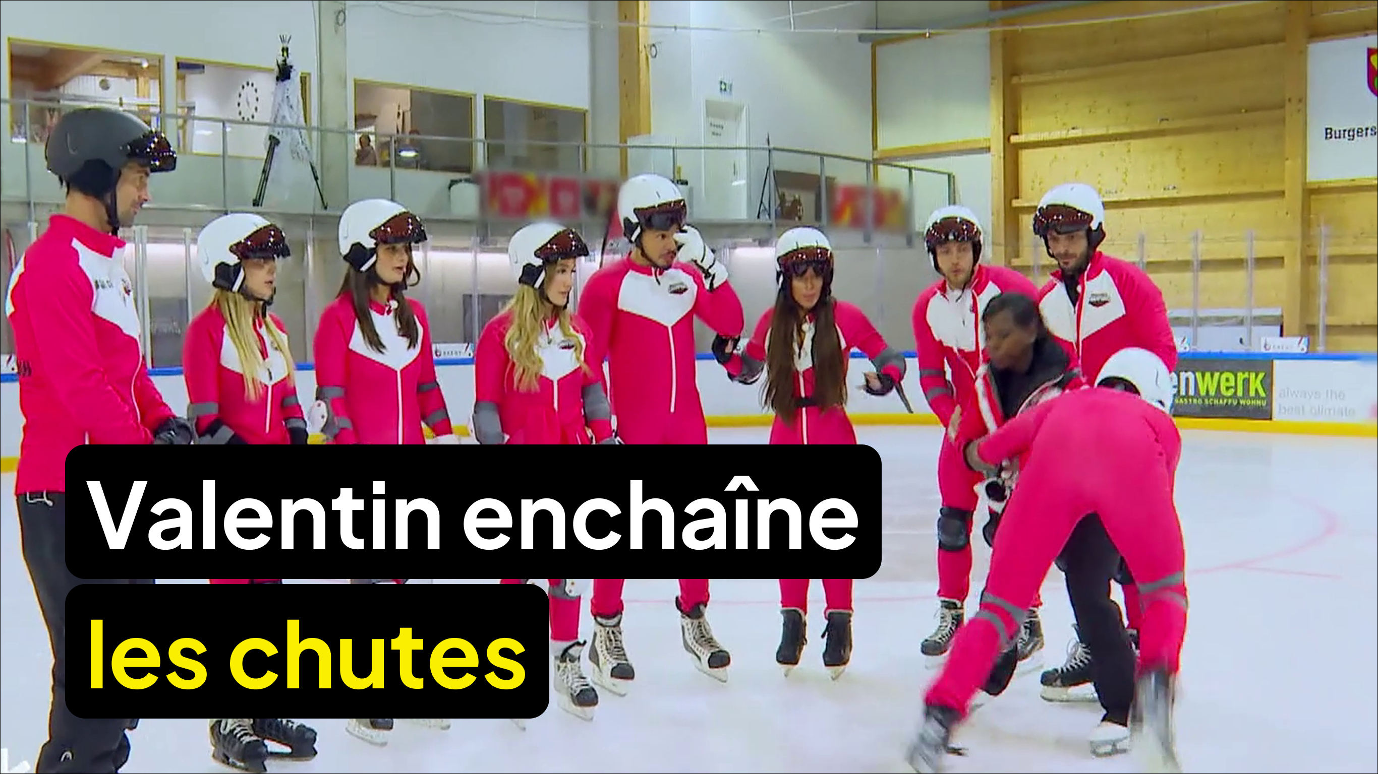 Valentin enchaîne les chutes !