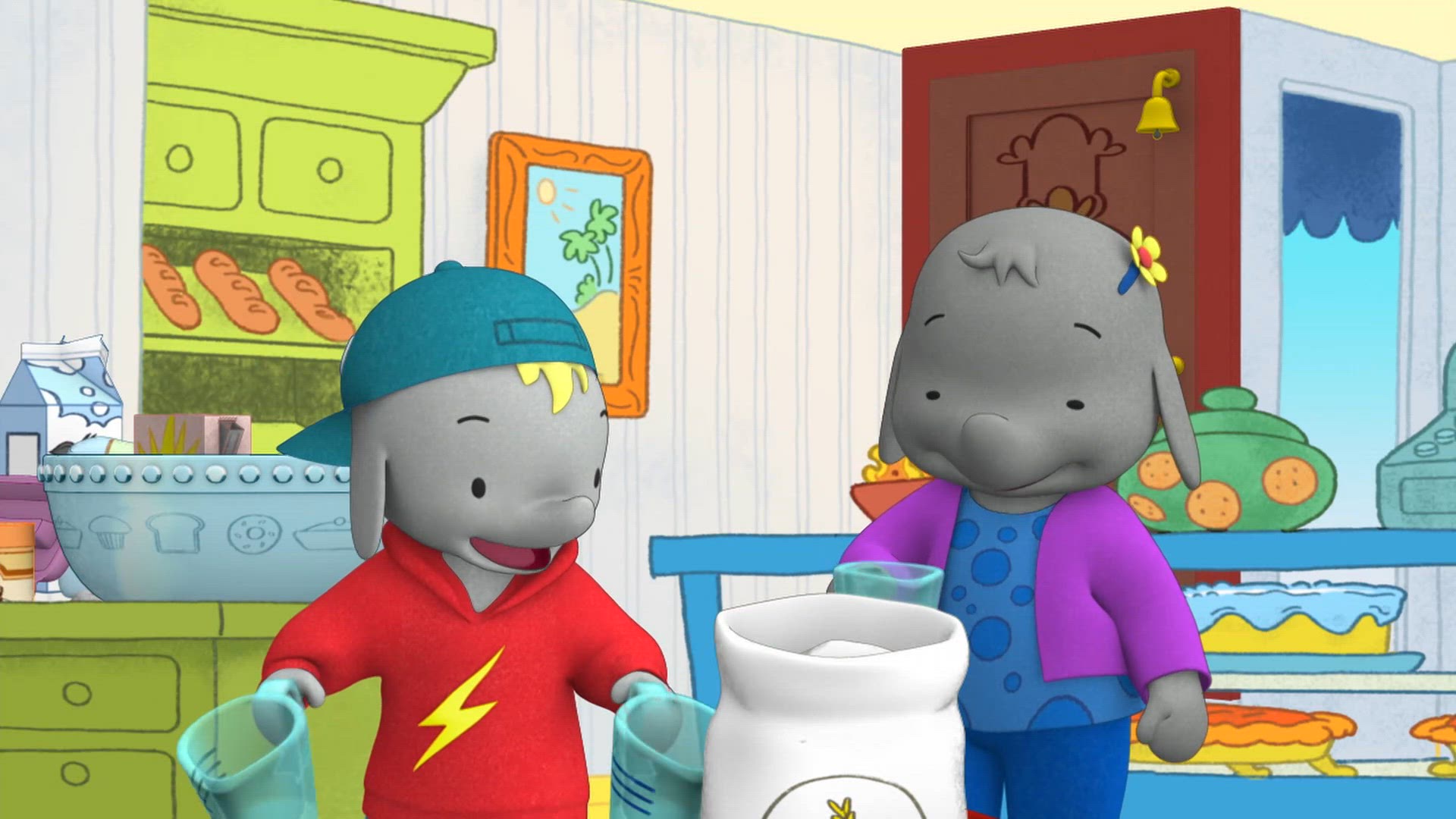 1. évad 5. rész | Ella tortát süt