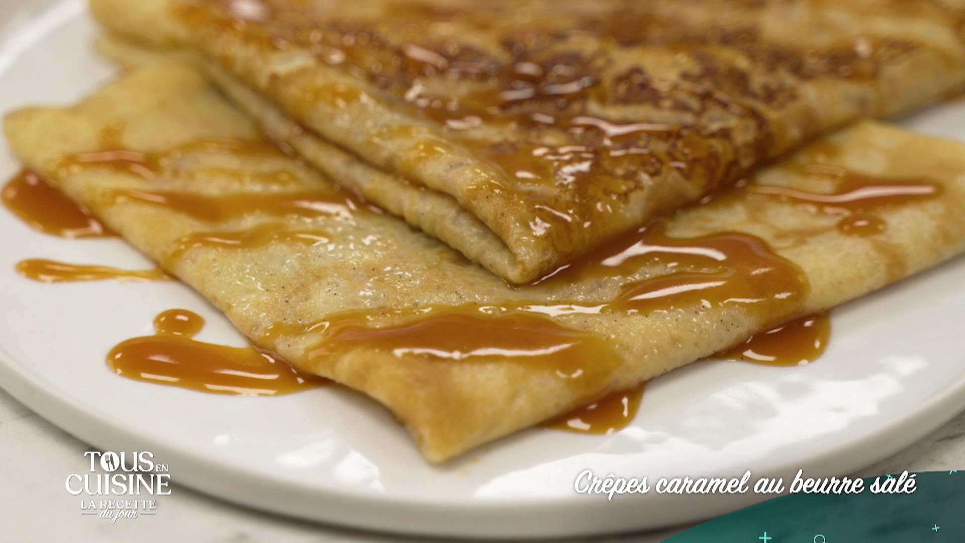Crêpes caramel au beurre salé