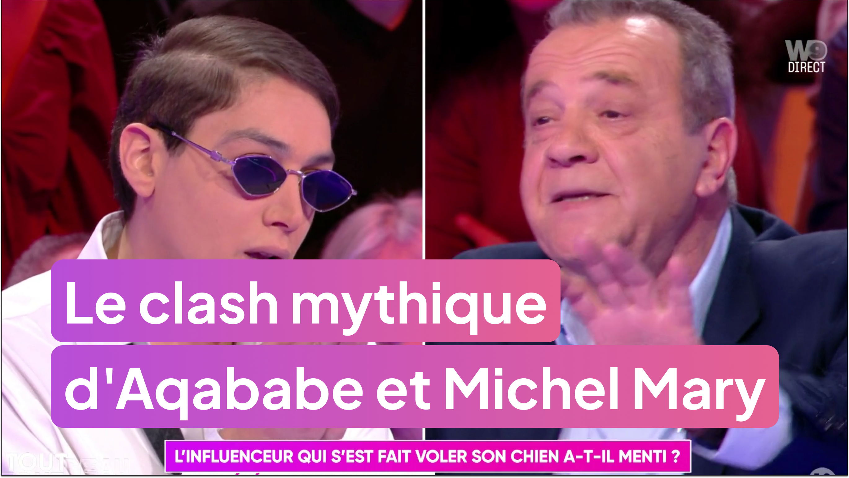 Le clash mythique d'Aqababe et Michel Mary