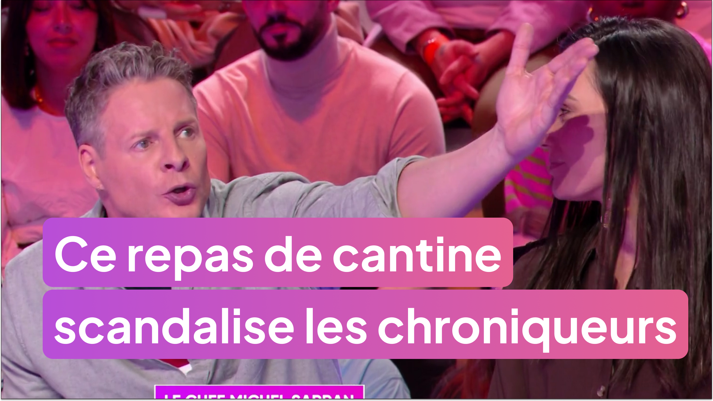 Ce repas de cantine scandalise les chroniqueurs