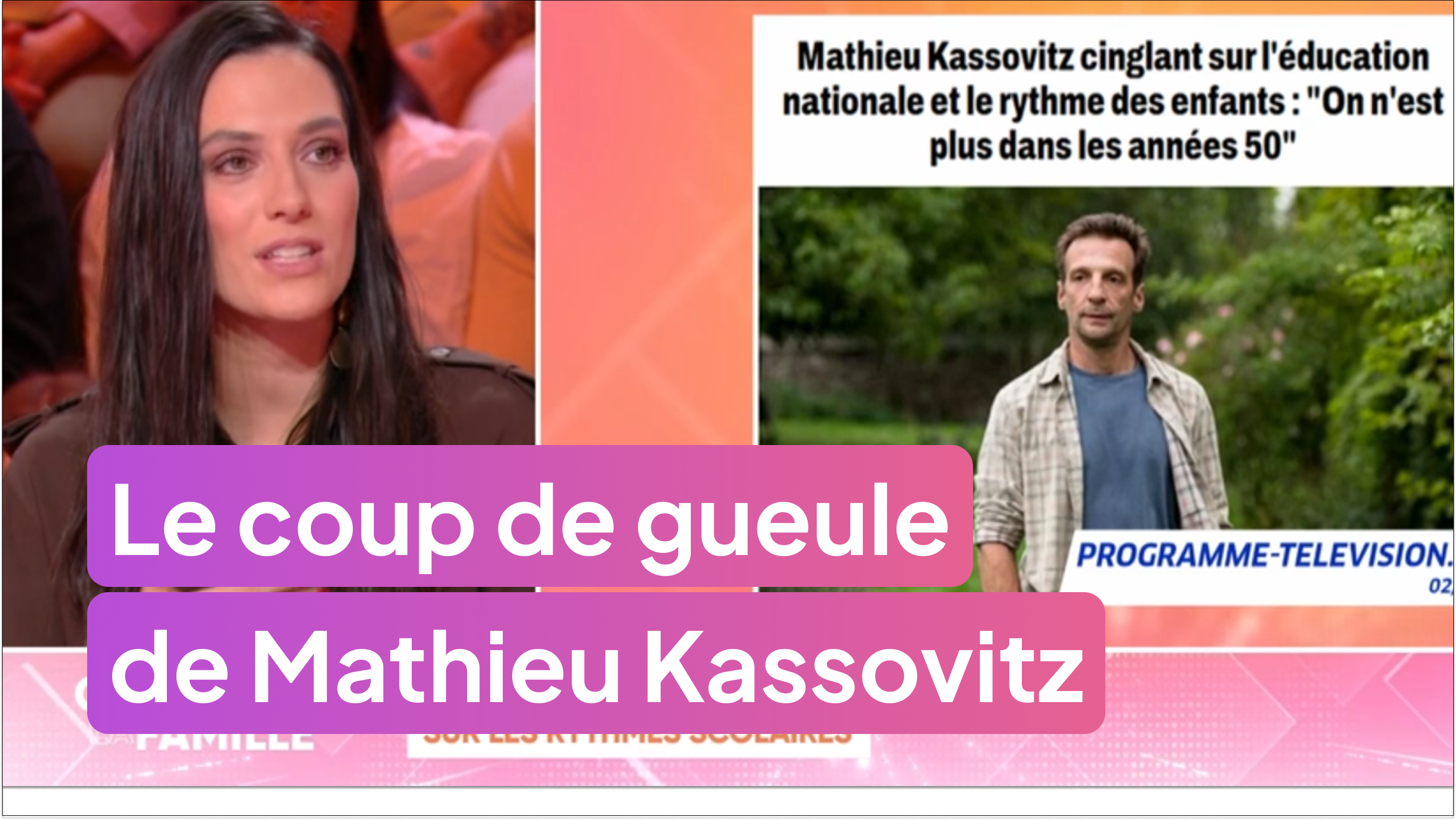 Le coup de gueule de Mathieu Kassovitz