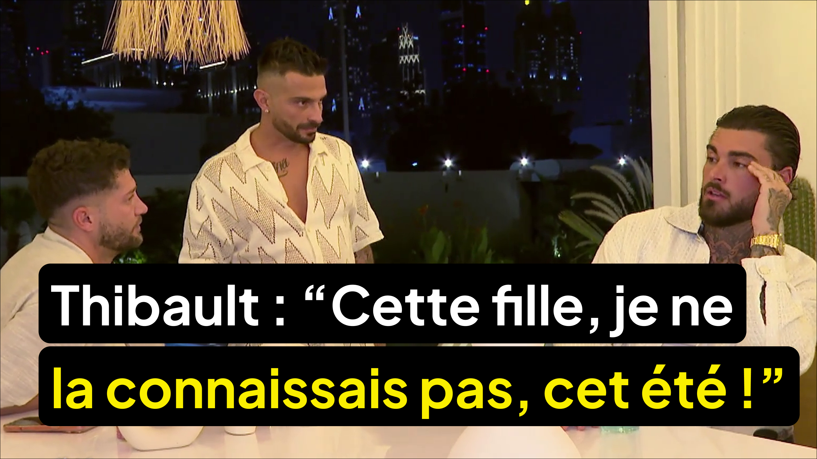 Thibault n'en peut plus des rumeurs sur lui