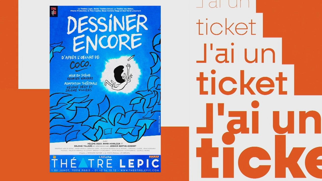 J'ai un ticket - Dessiner Encore