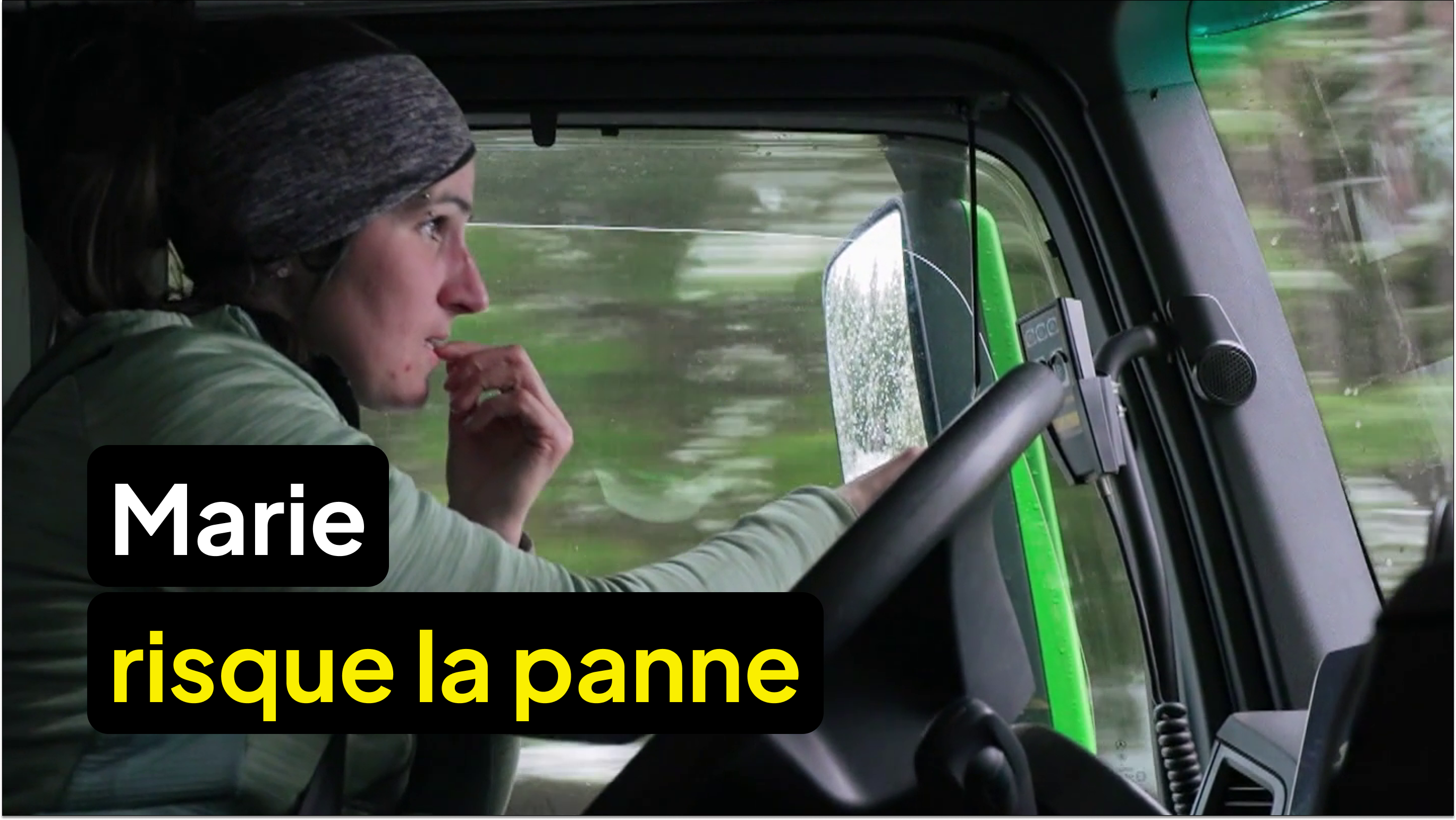 Marie a un défaut moteur