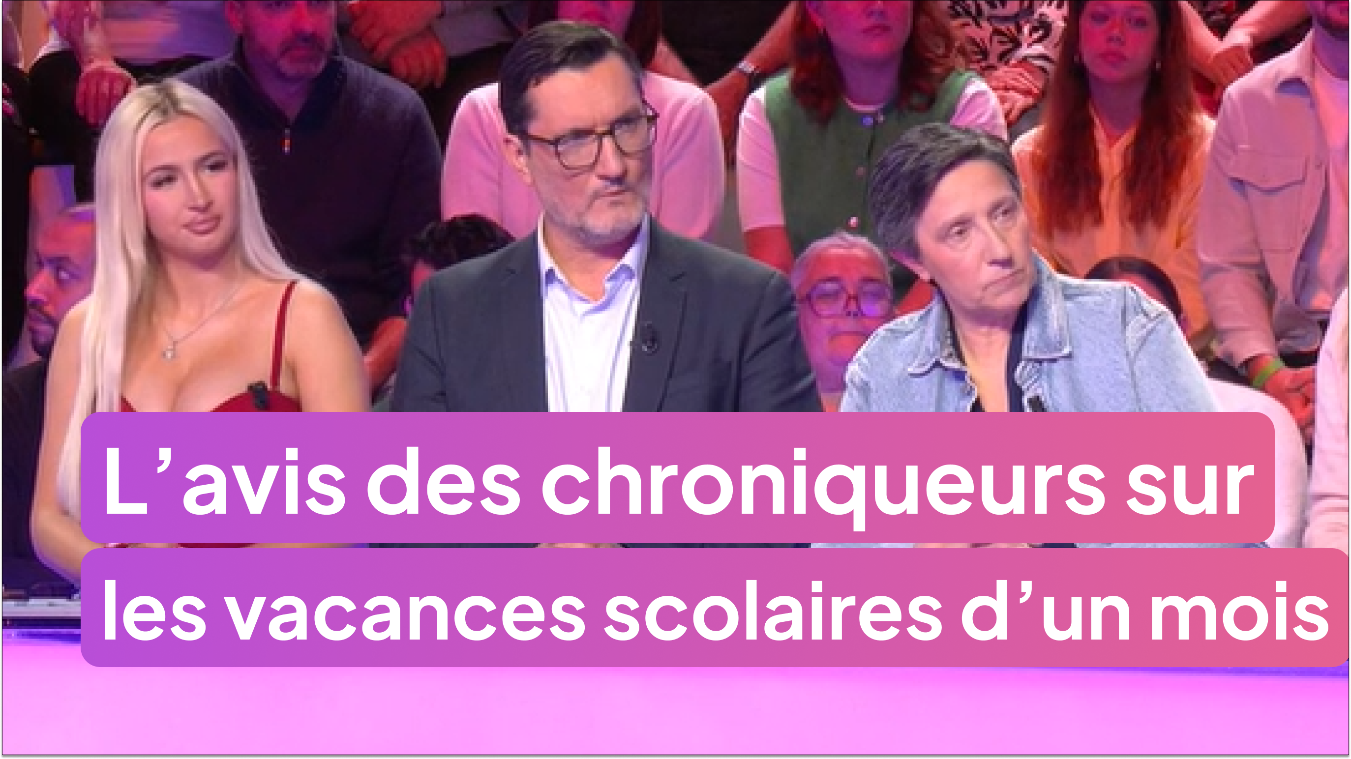 Un seul mois de vacances scolaires ? Les chroniqueurs sont partagés !