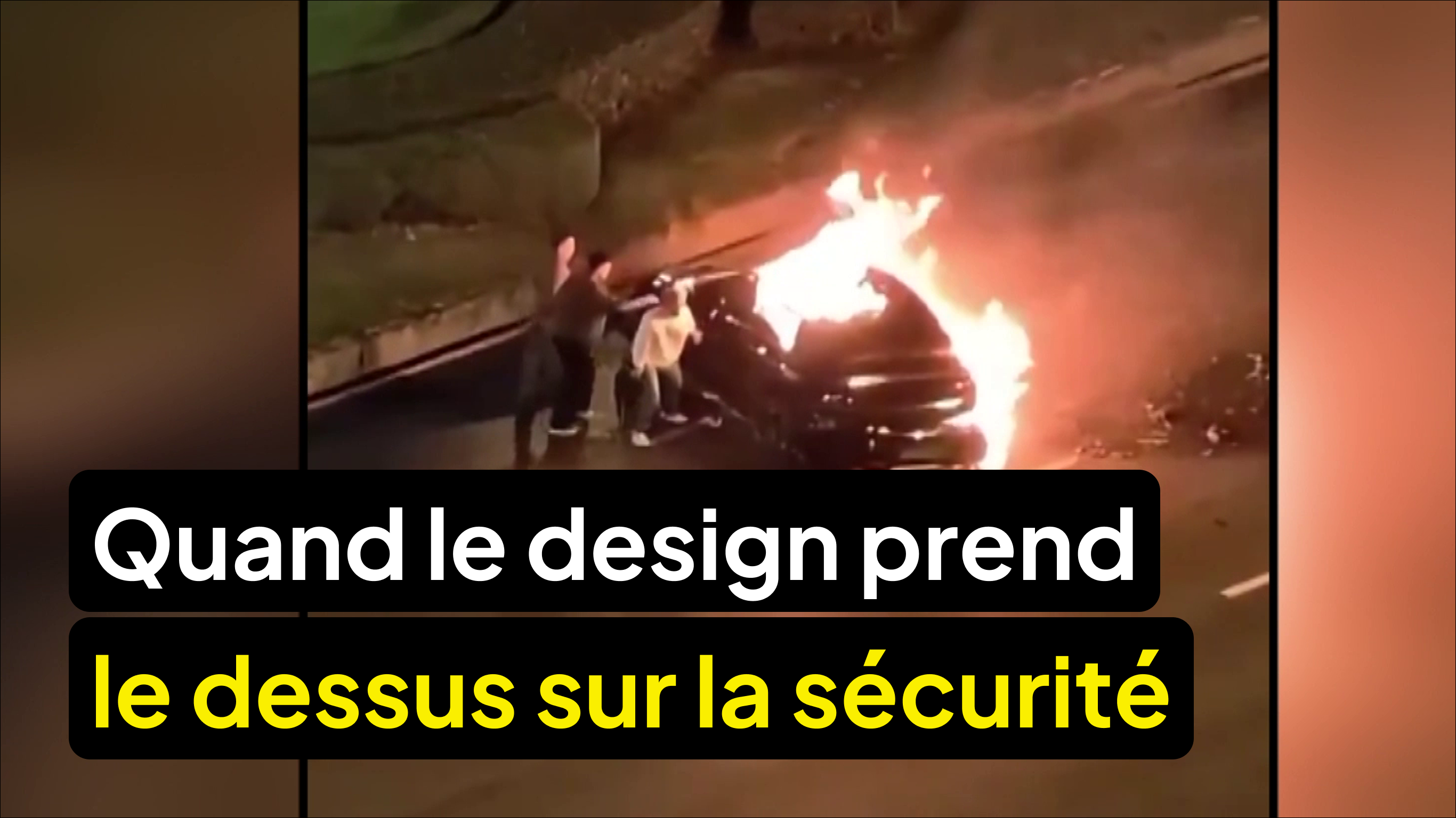 Poignées dissimulées, un problème pour la sécurité ?