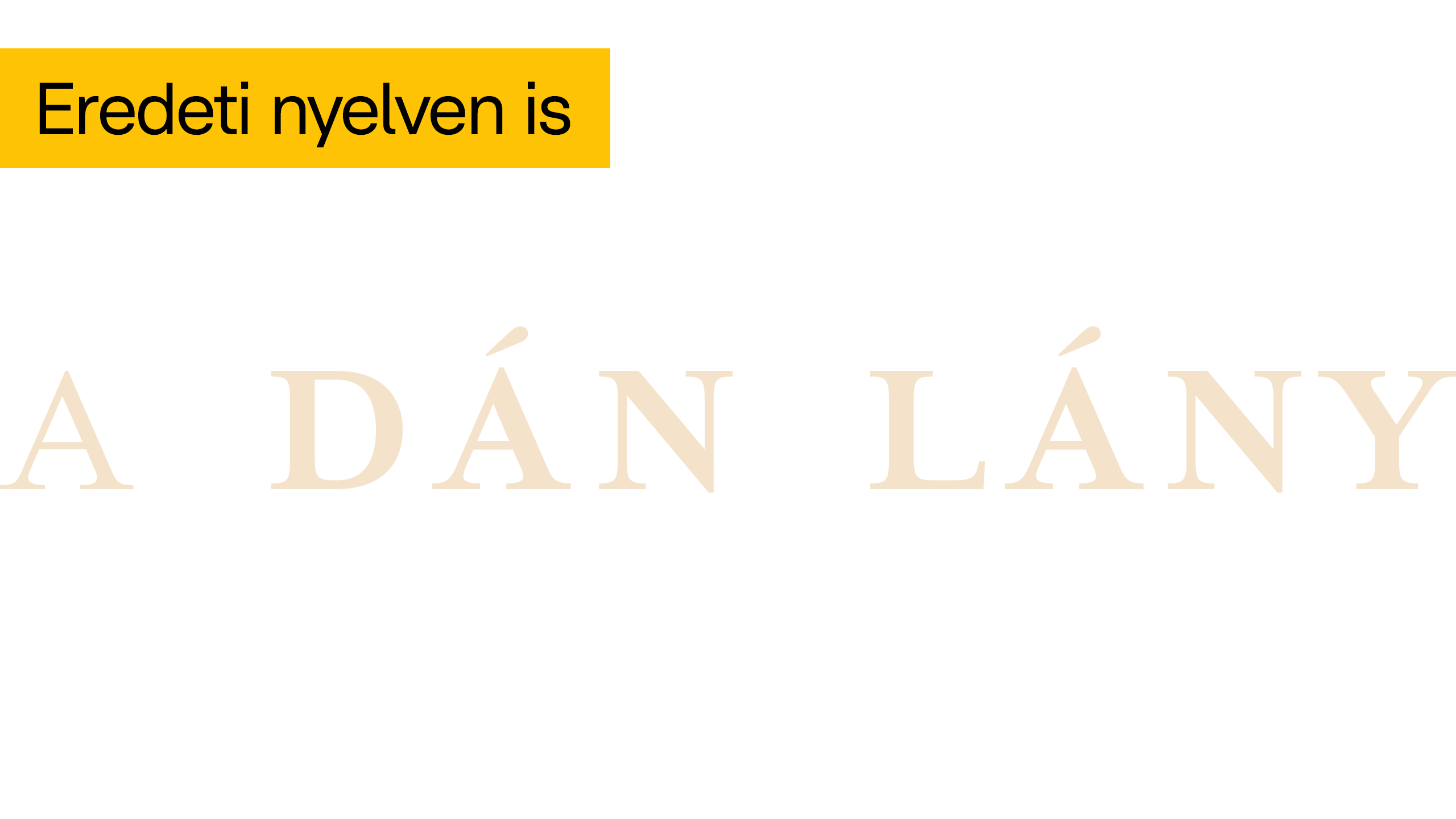A dán lány