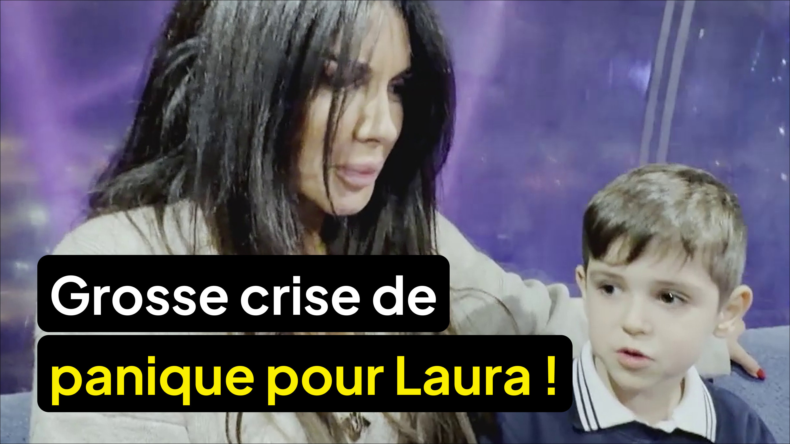 Laura est en panique dans le manège avec Zlatan