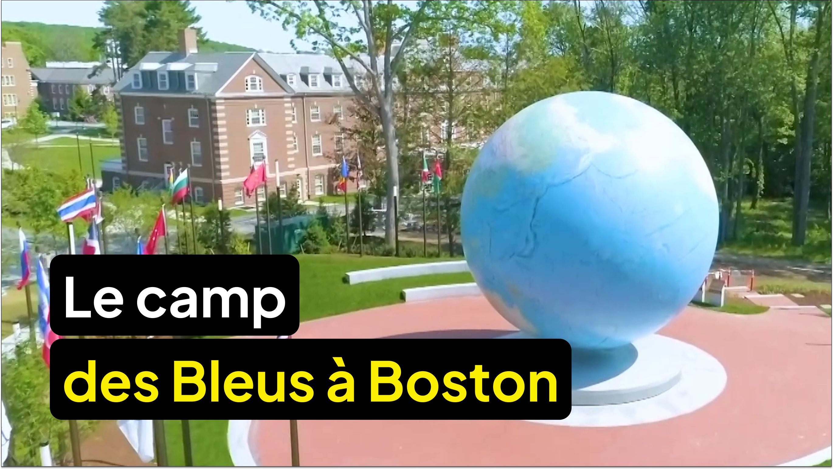 Le camp des Bleus à Boston pour la Coupe du Monde