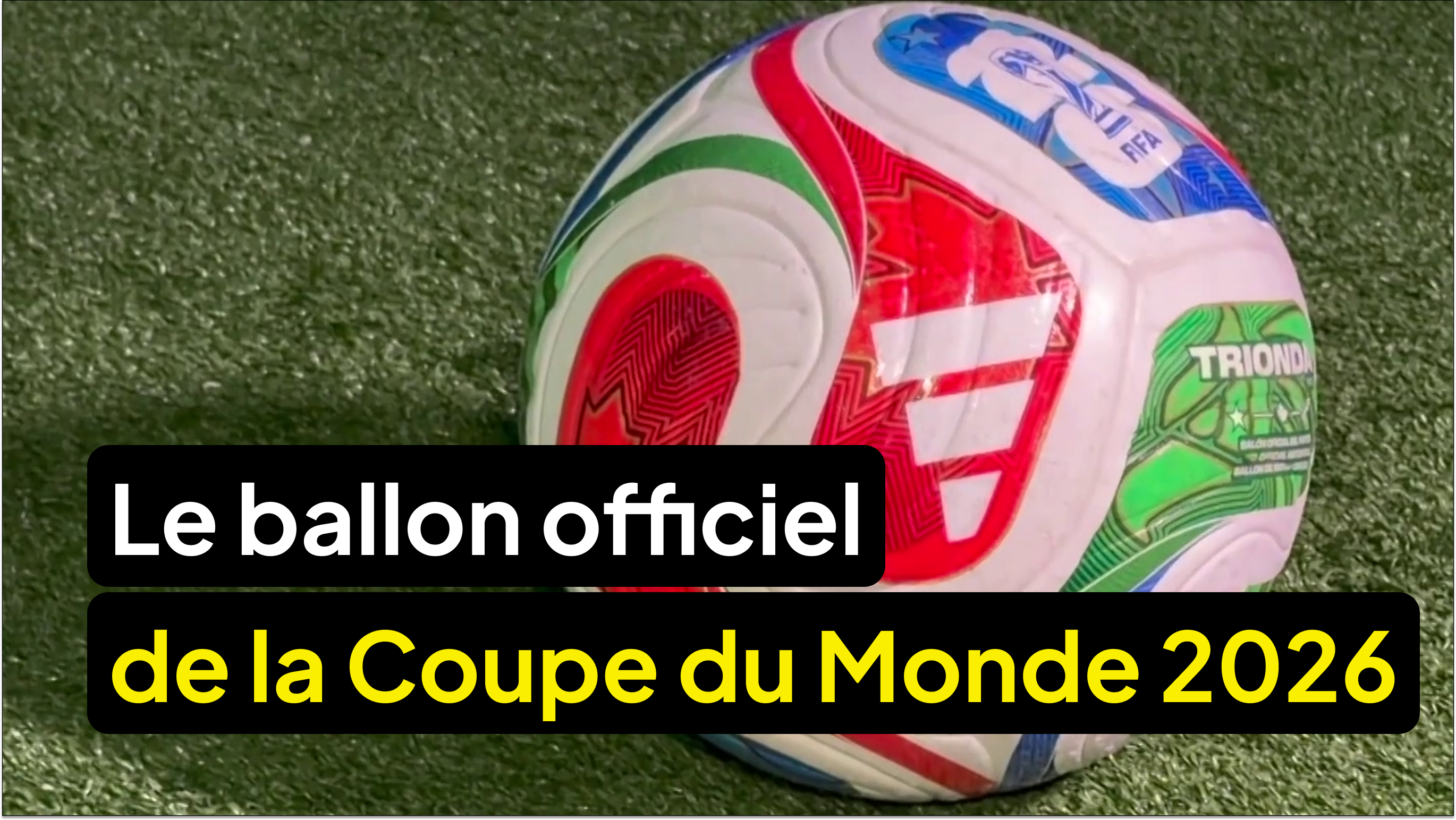 Le ballon officiel de la Coupe du Monde
