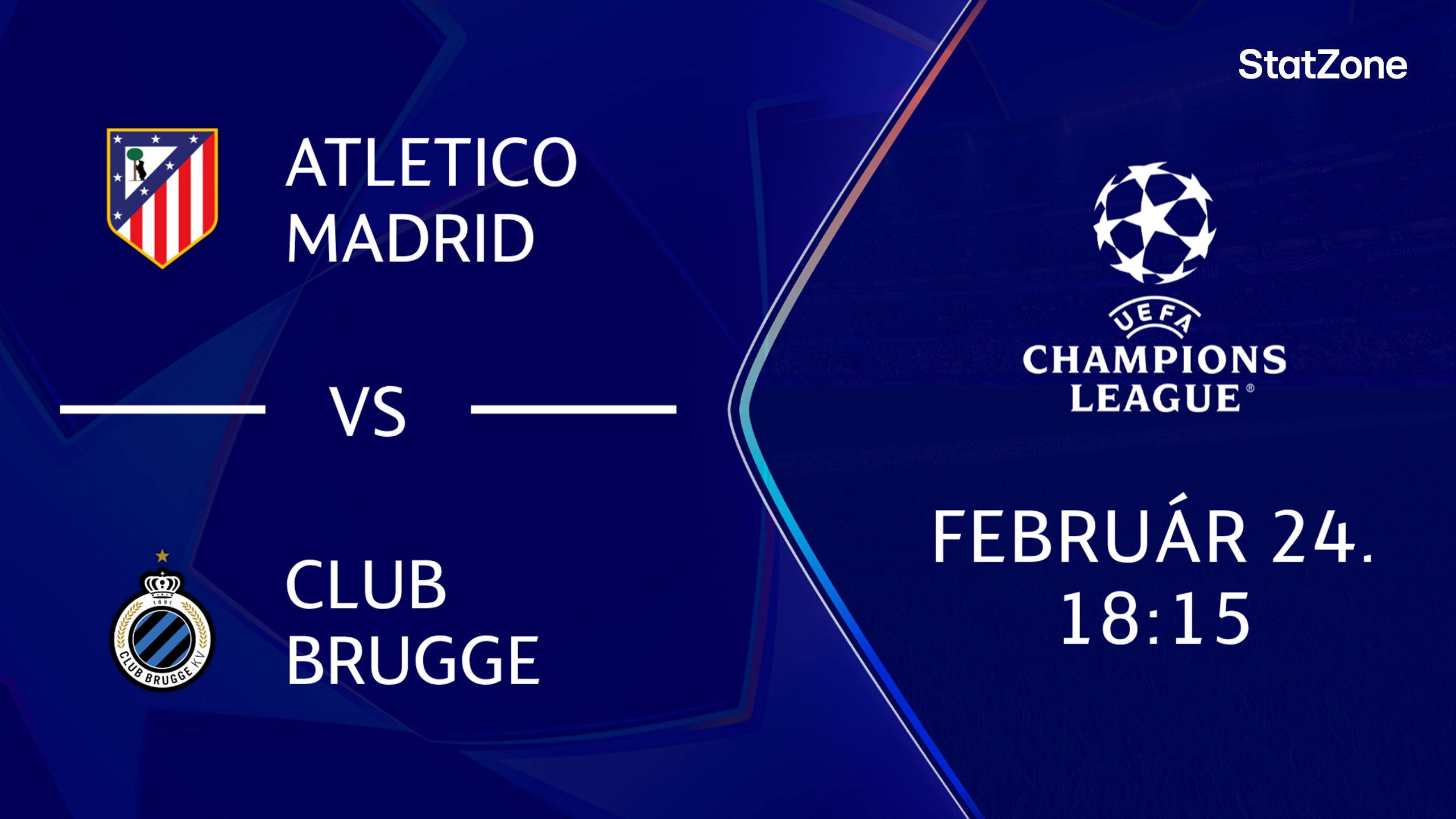ATLETICO MADRID - CLUB BRUGGE 2026.02.24 18:15