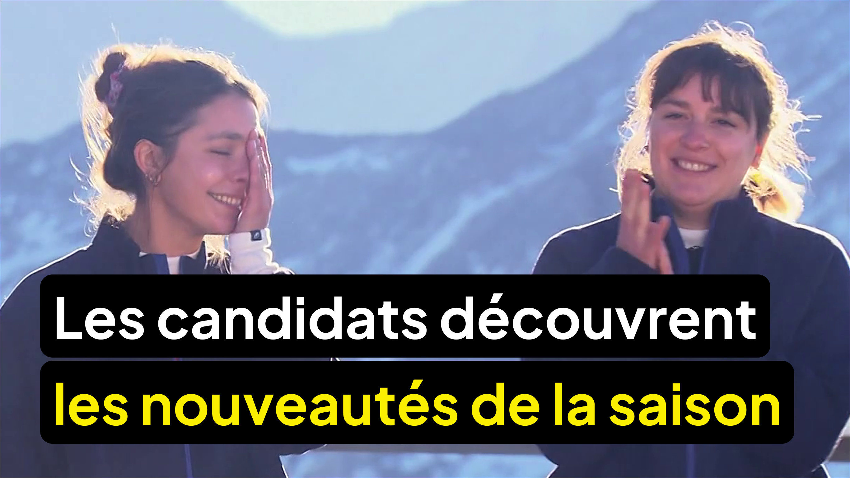 Les candidats sont choqués par les nouveautés de la saison