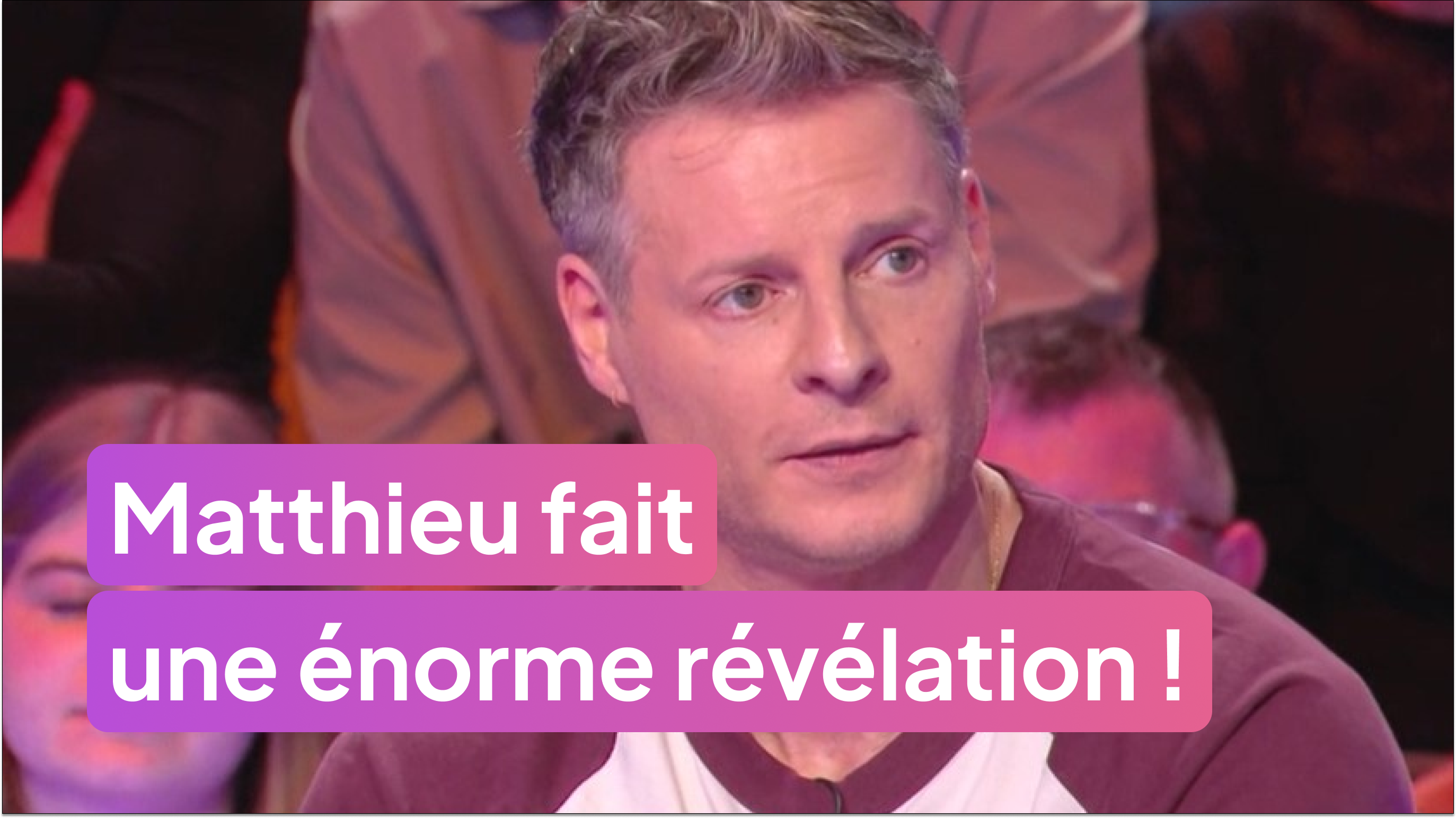 L'annonce surprise de Matthieu Delormeau