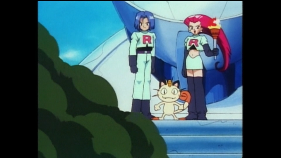 La Team Rocket met le feu