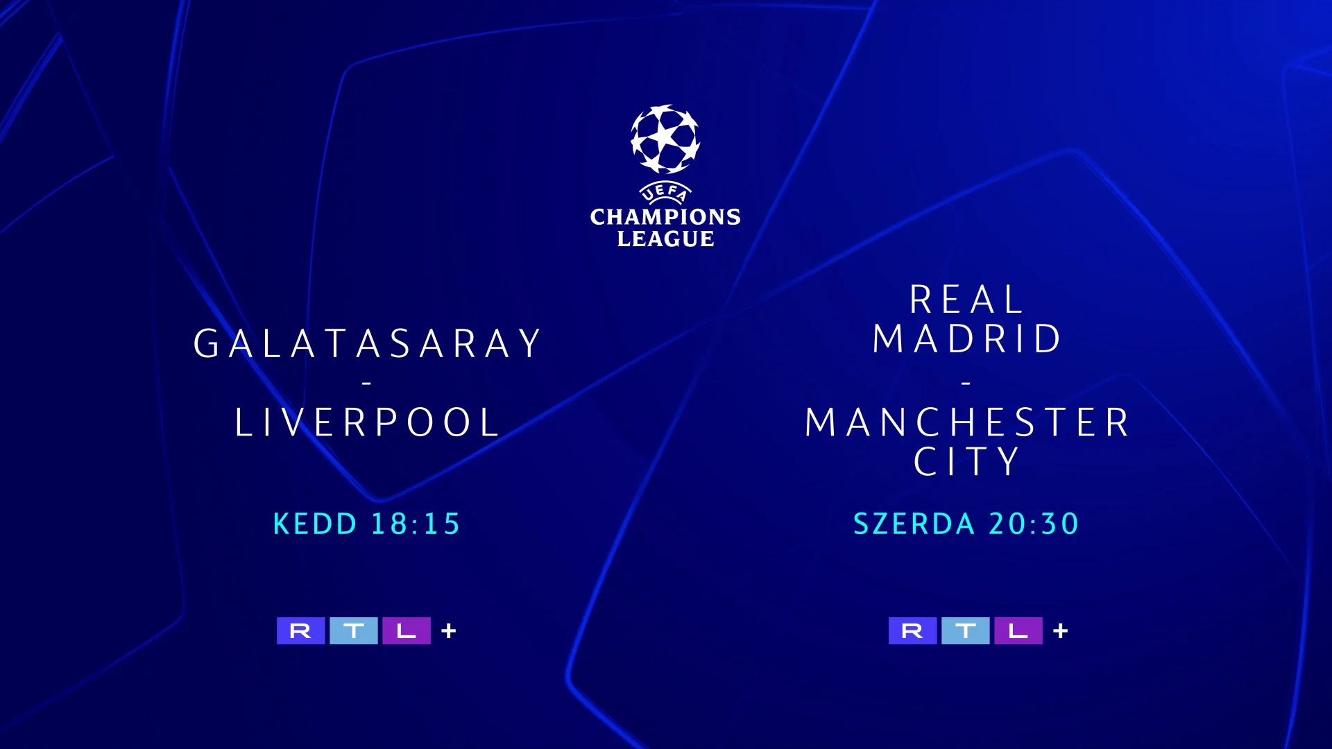 Ajánló: Galatasaray - Liverpool és Real Madrid - Manchester City | 03.10. és 03.11.