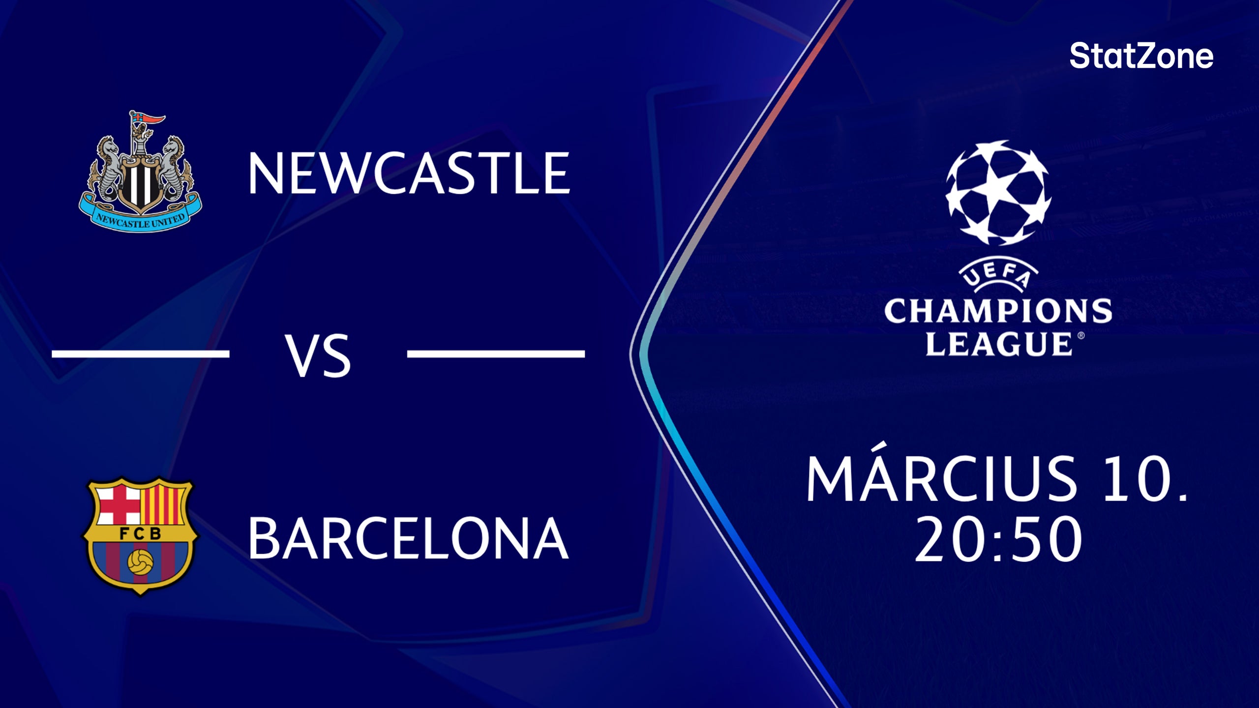 NEWCASTLE - BARCELONA 2026.03.10 20:50