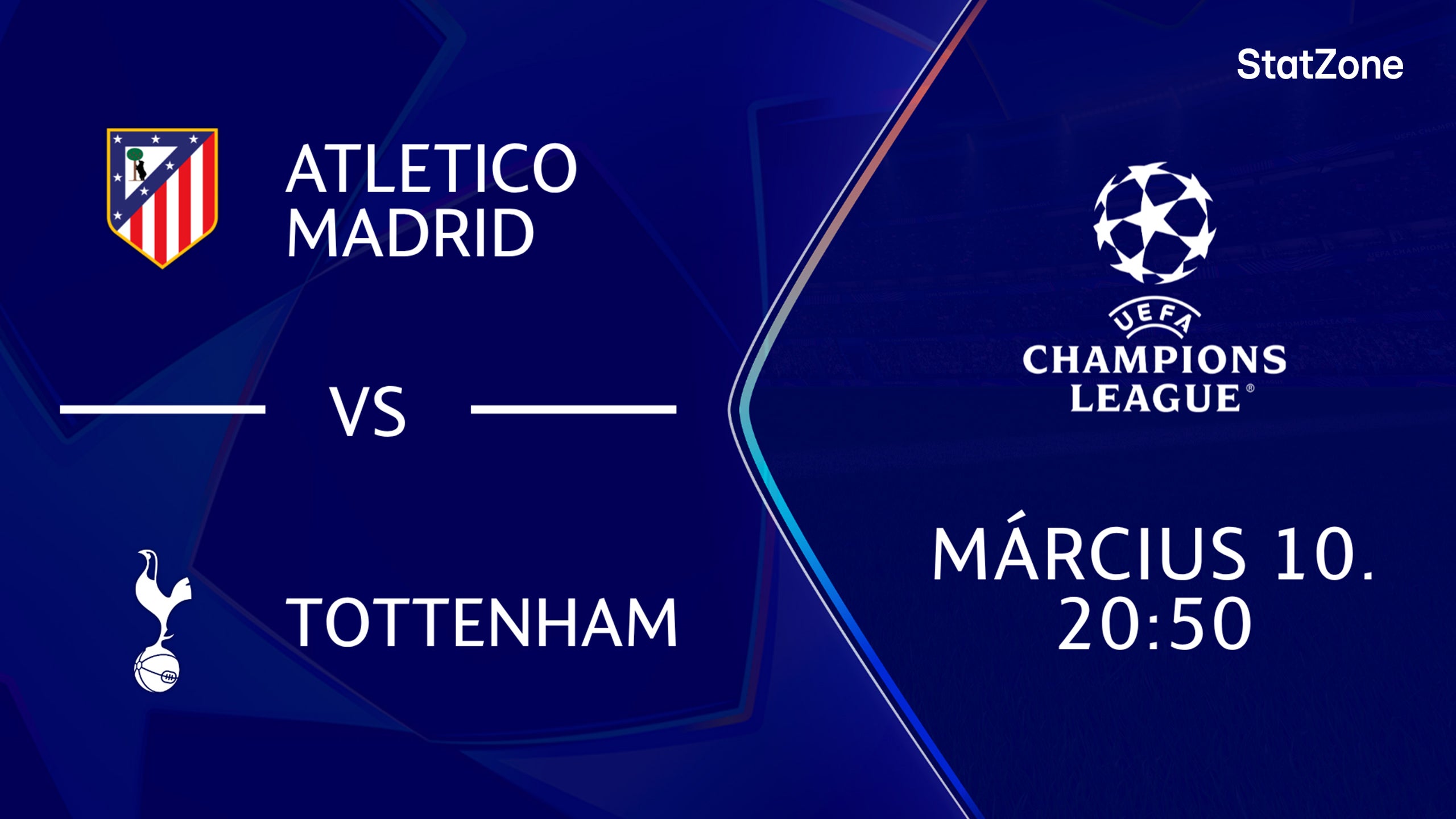 ATLETICO MADRID - TOTTENHAM 2026.03.10 20:50