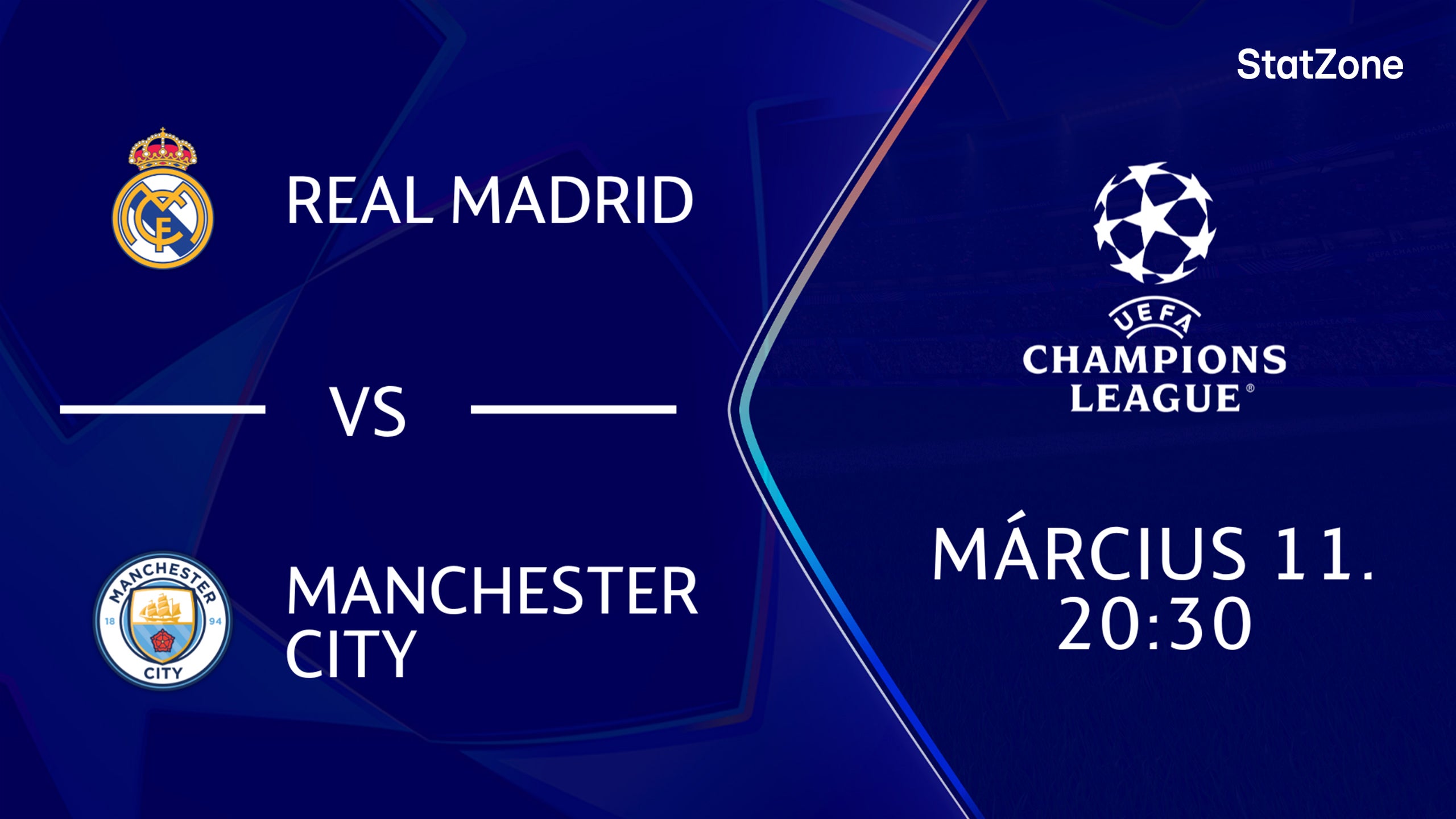 REAL MADRID - MANCHESTER CITY 2026.03.11 20:30