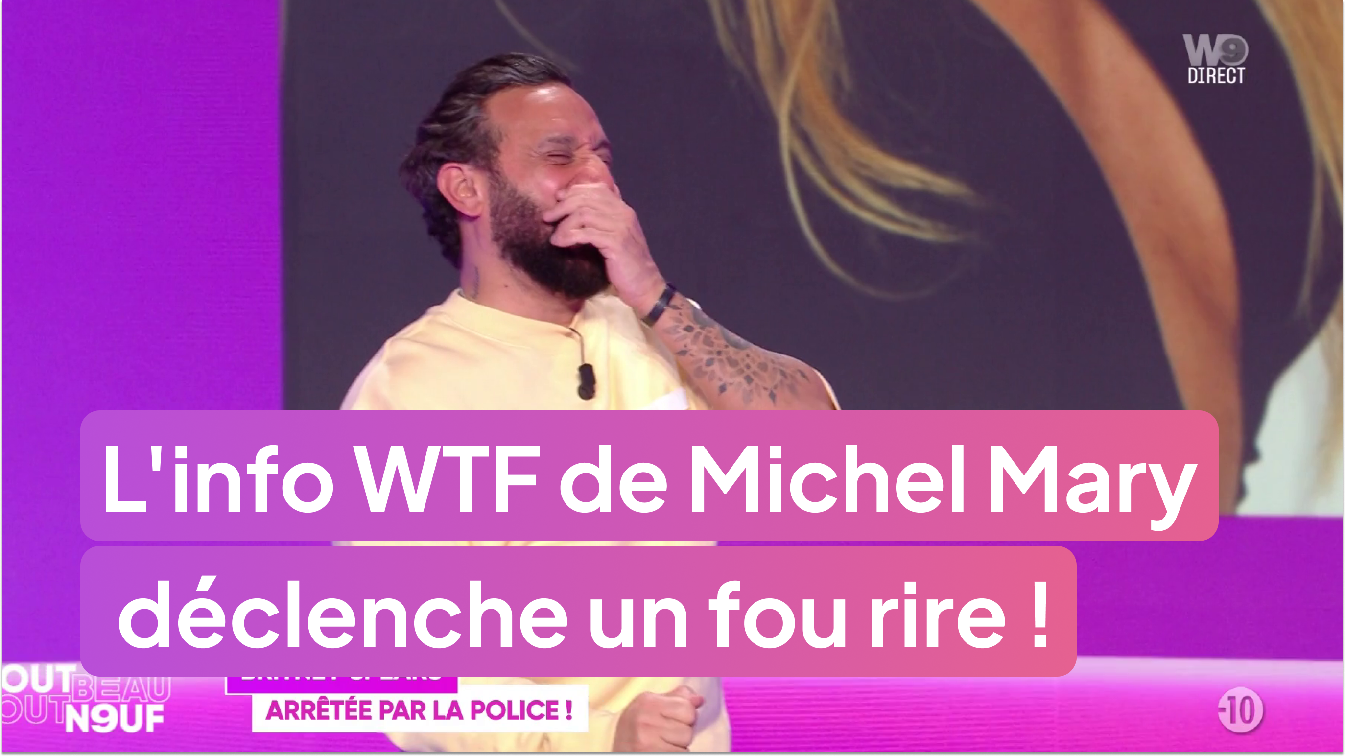 L'info WTF de Michel Mary déclenche un fou rire !