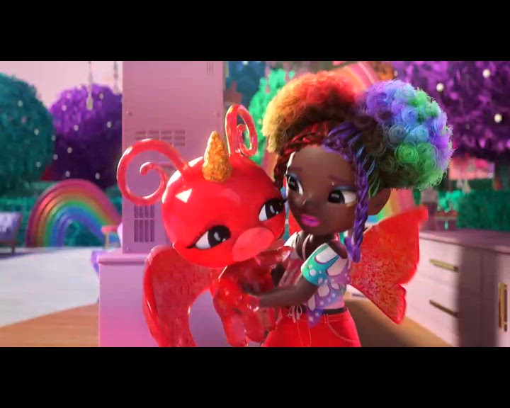 Petites sœurs dans le grand Rainbow World