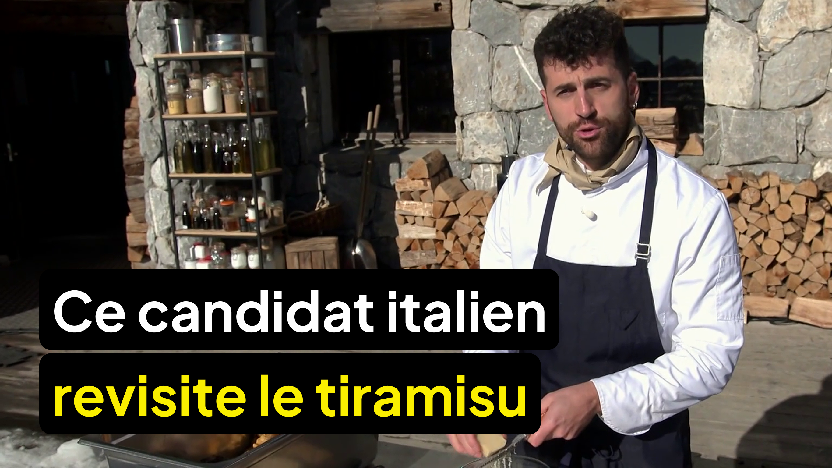Ce candidat italien revisite le tiramisu avec du… parmesan