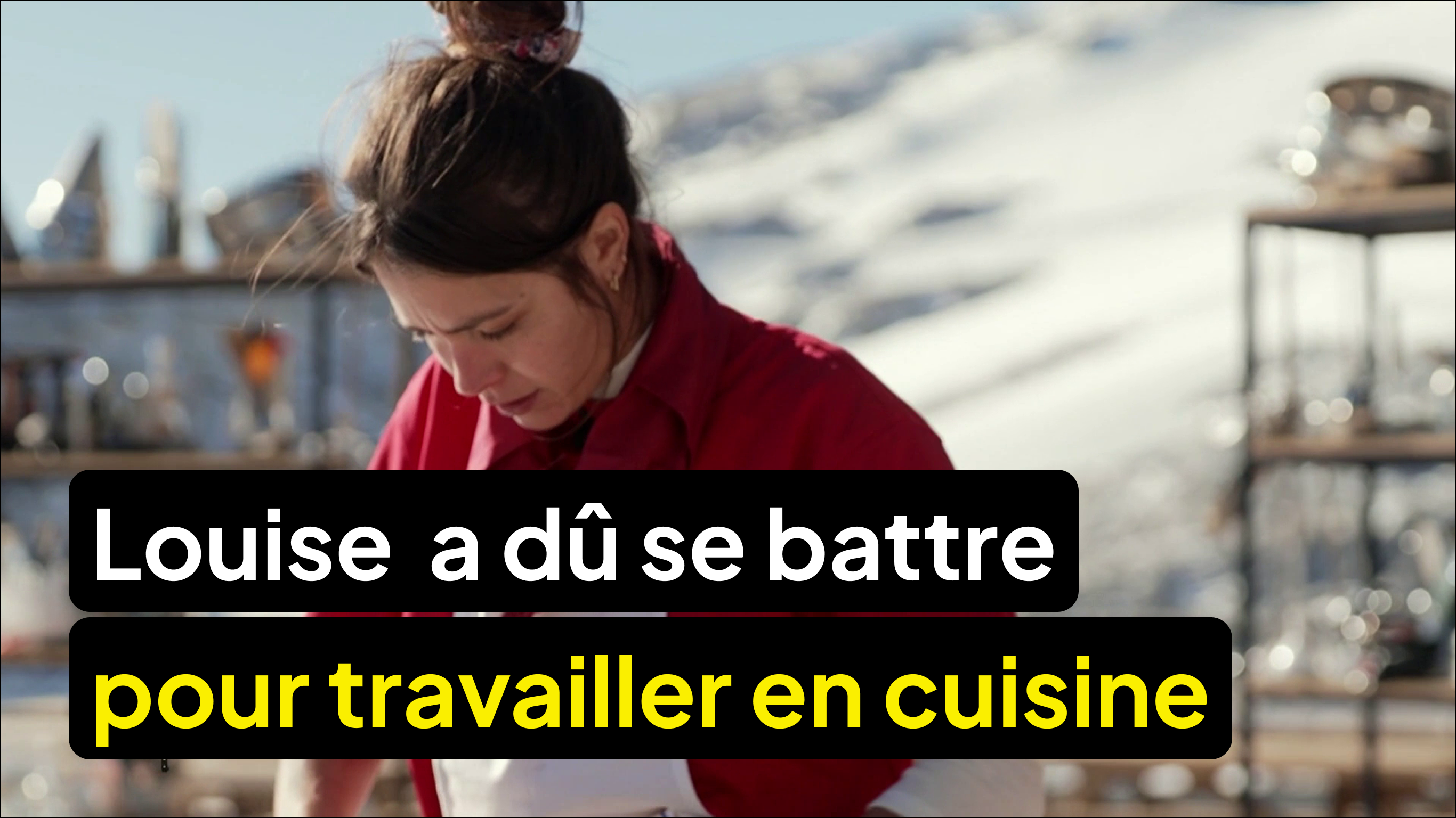 Cette candidate a dû se battre pour se lancer dans la cuisine