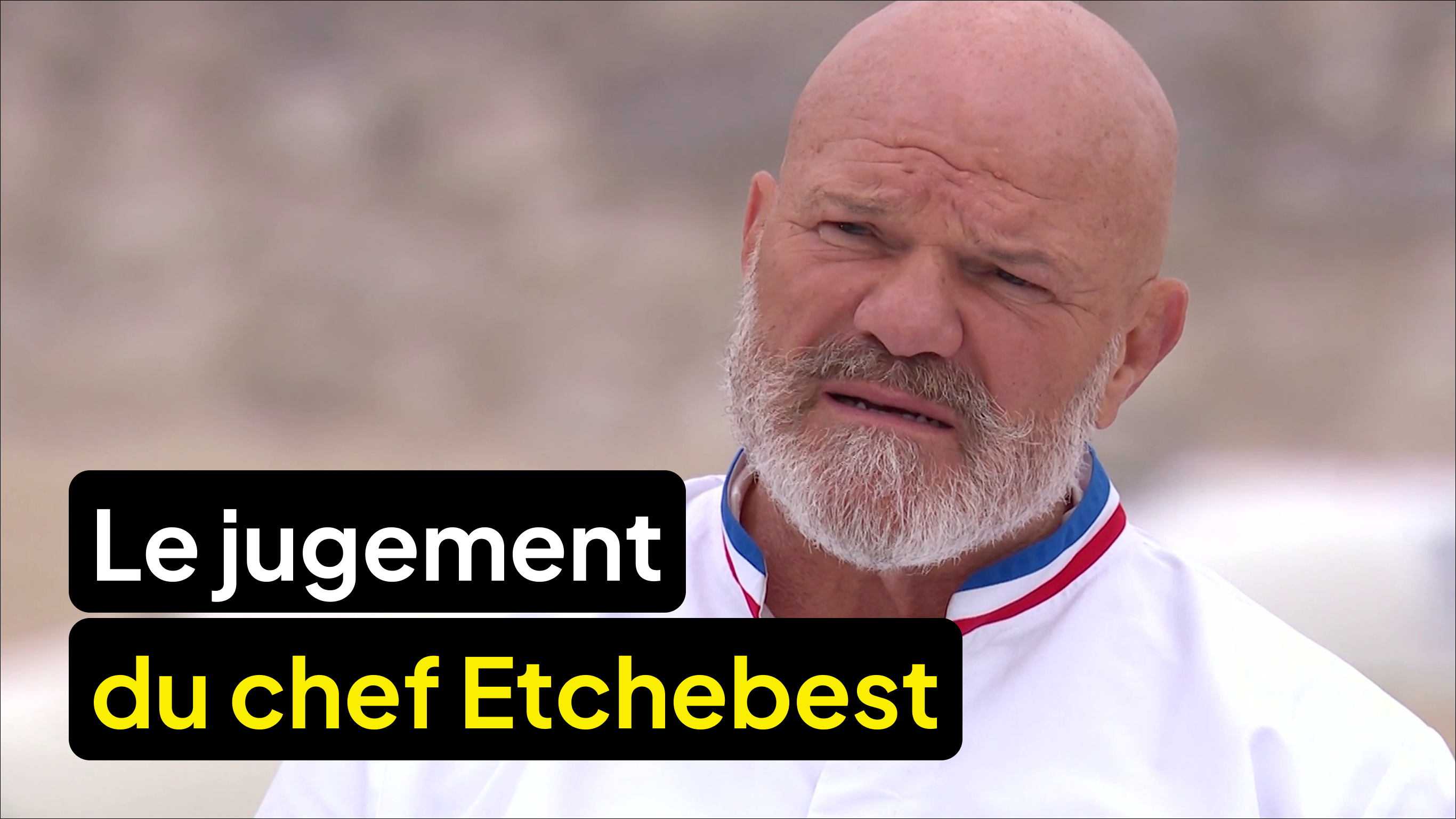 Le chef Etchebest lui fait une remarque sur sa tenue