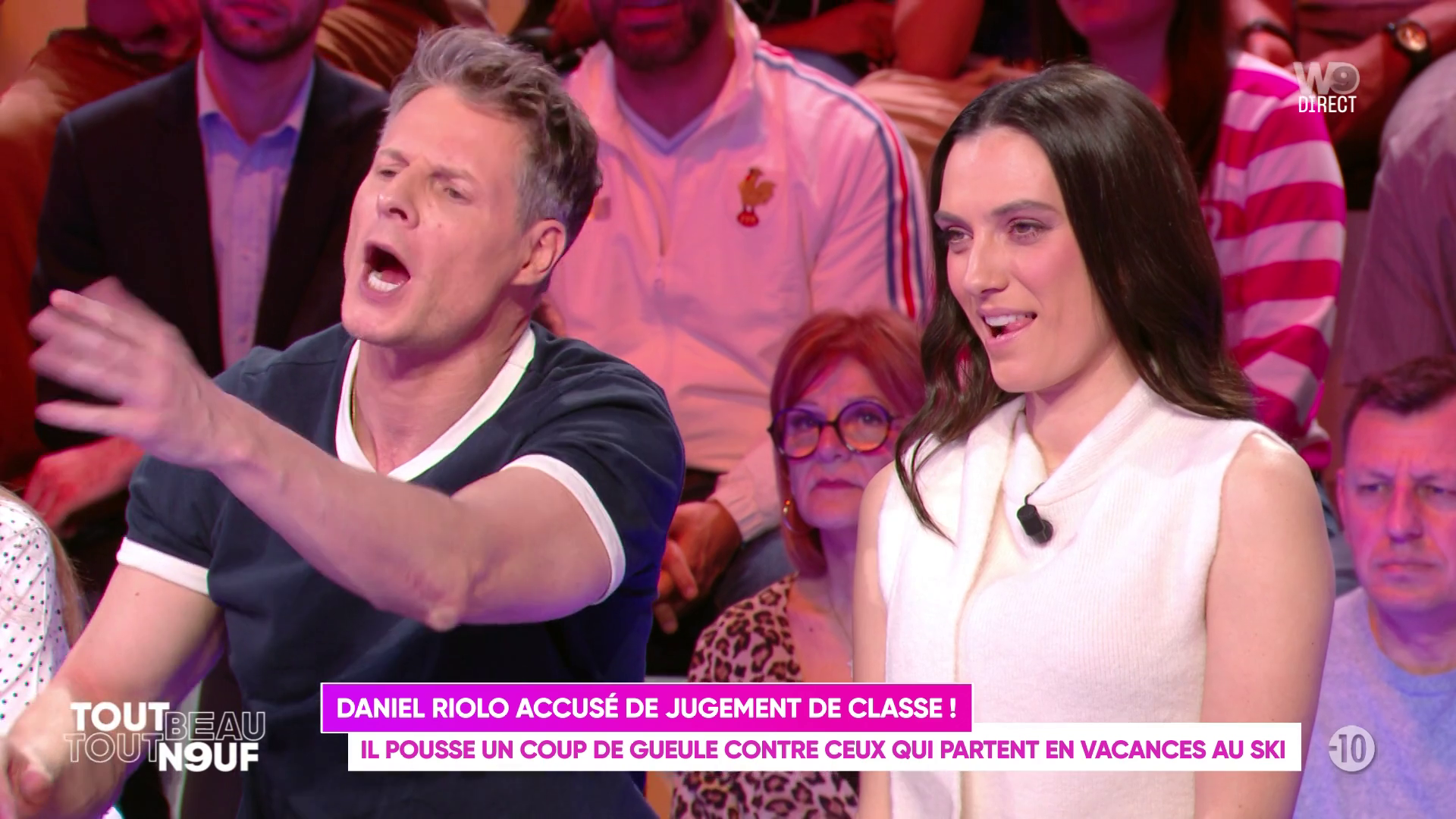 Tensions sur le plateau entre Géraldine et Matthieu !