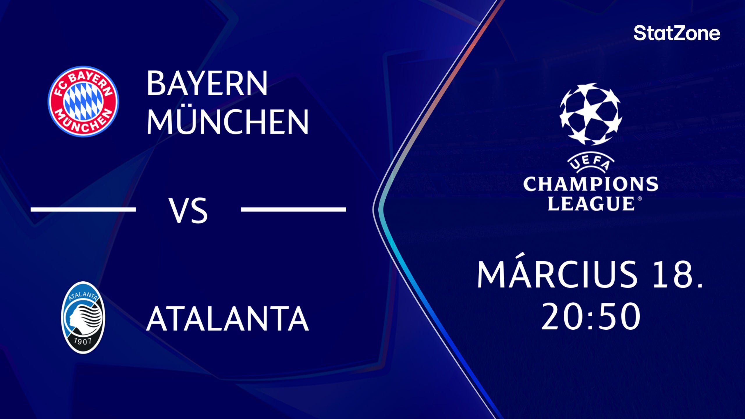 BAYERN MÜNCHEN - ATALANTA 2026.03.18 20:50