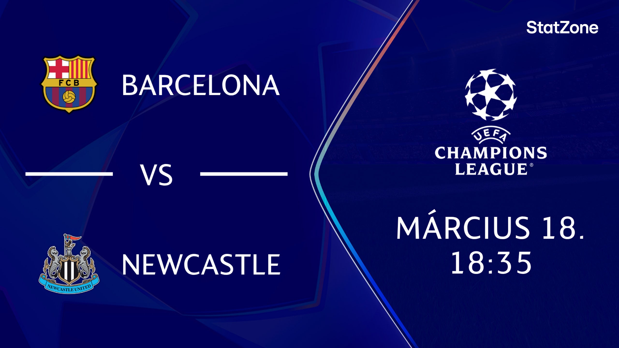 BARCELONA - NEWCASTLE 2026.03.18 18:35