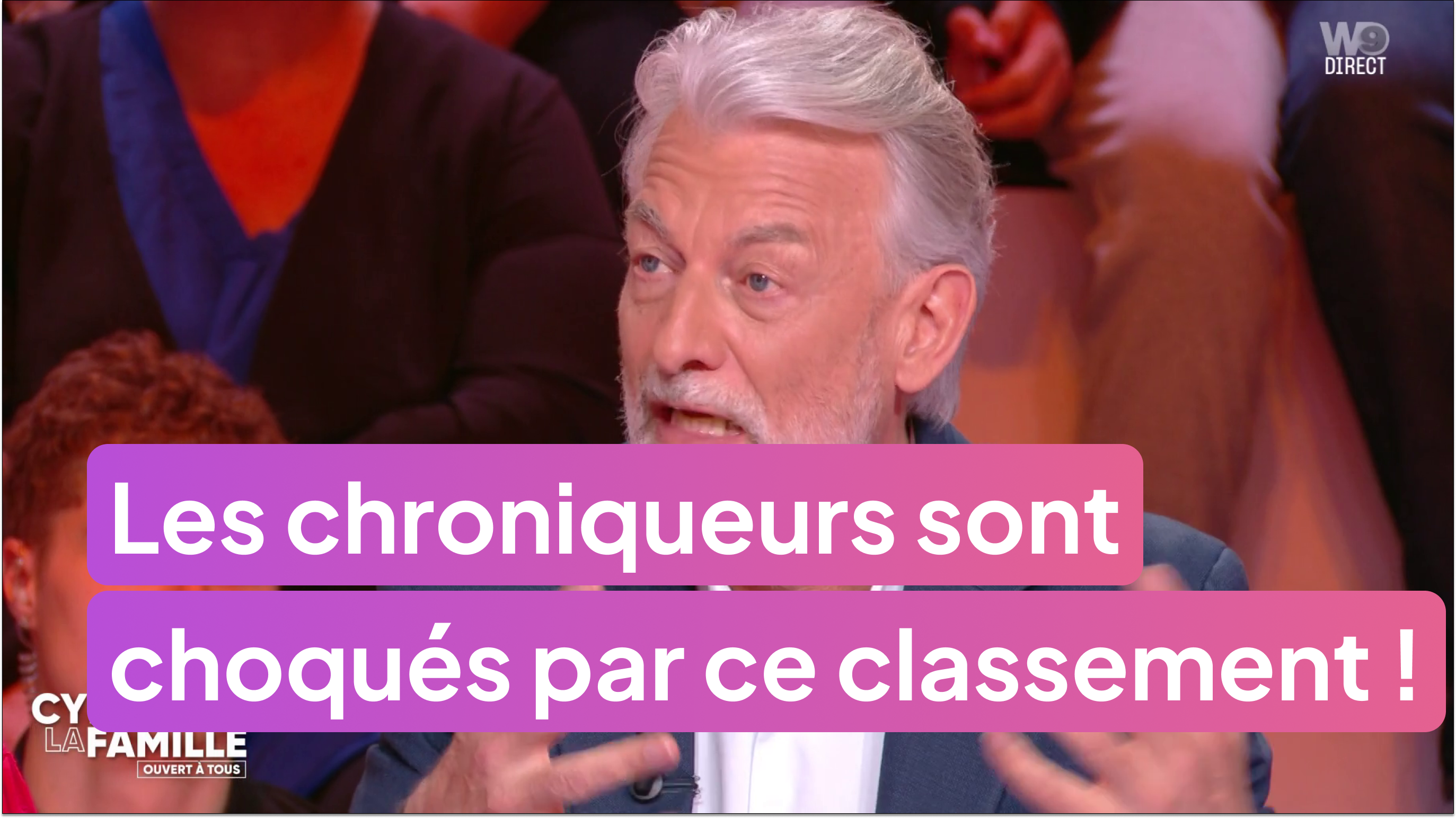 Les chroniqueurs sont choqués par ce classement !