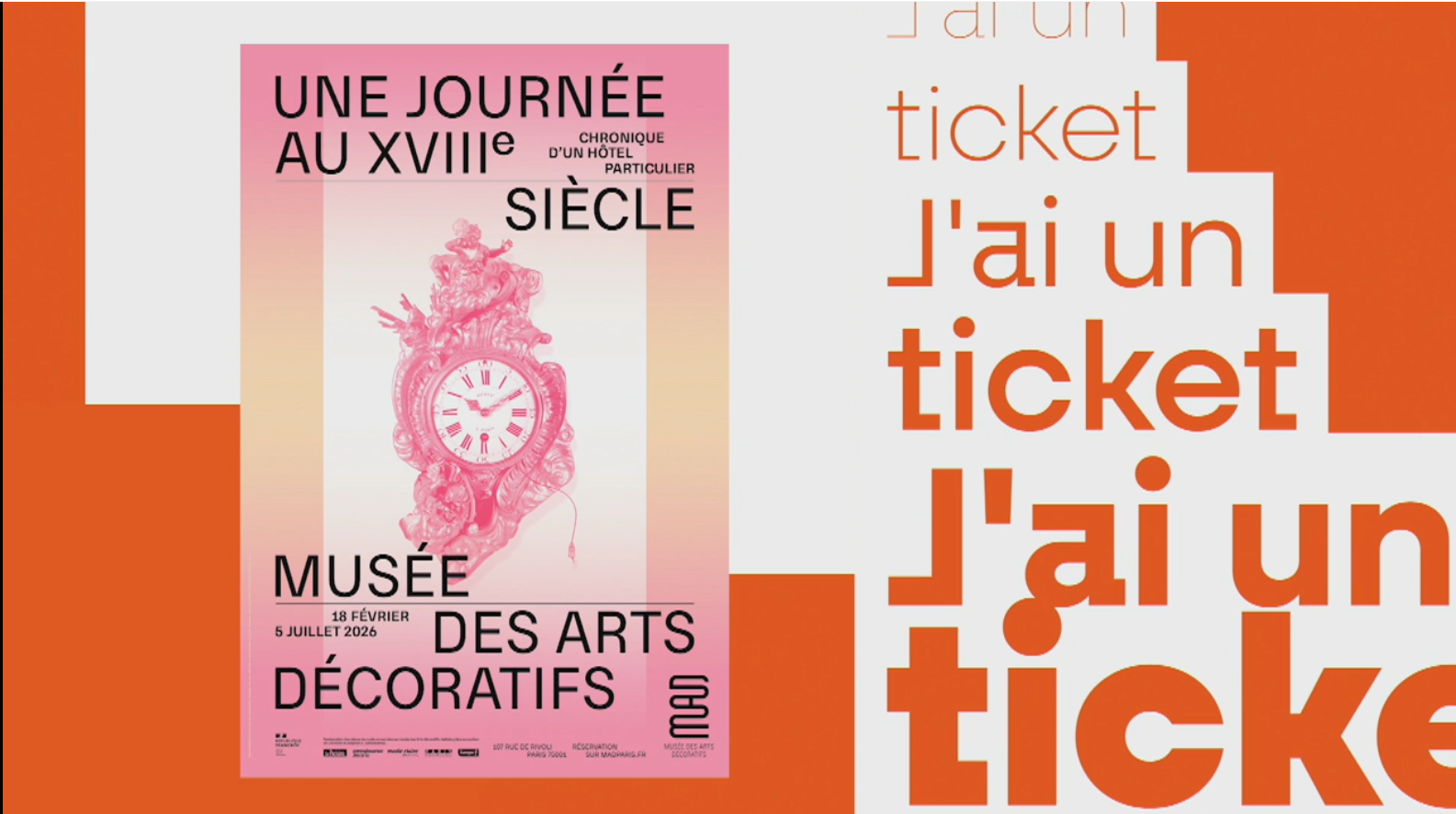 J'ai un ticket - Une journée au XVIIIème siècle