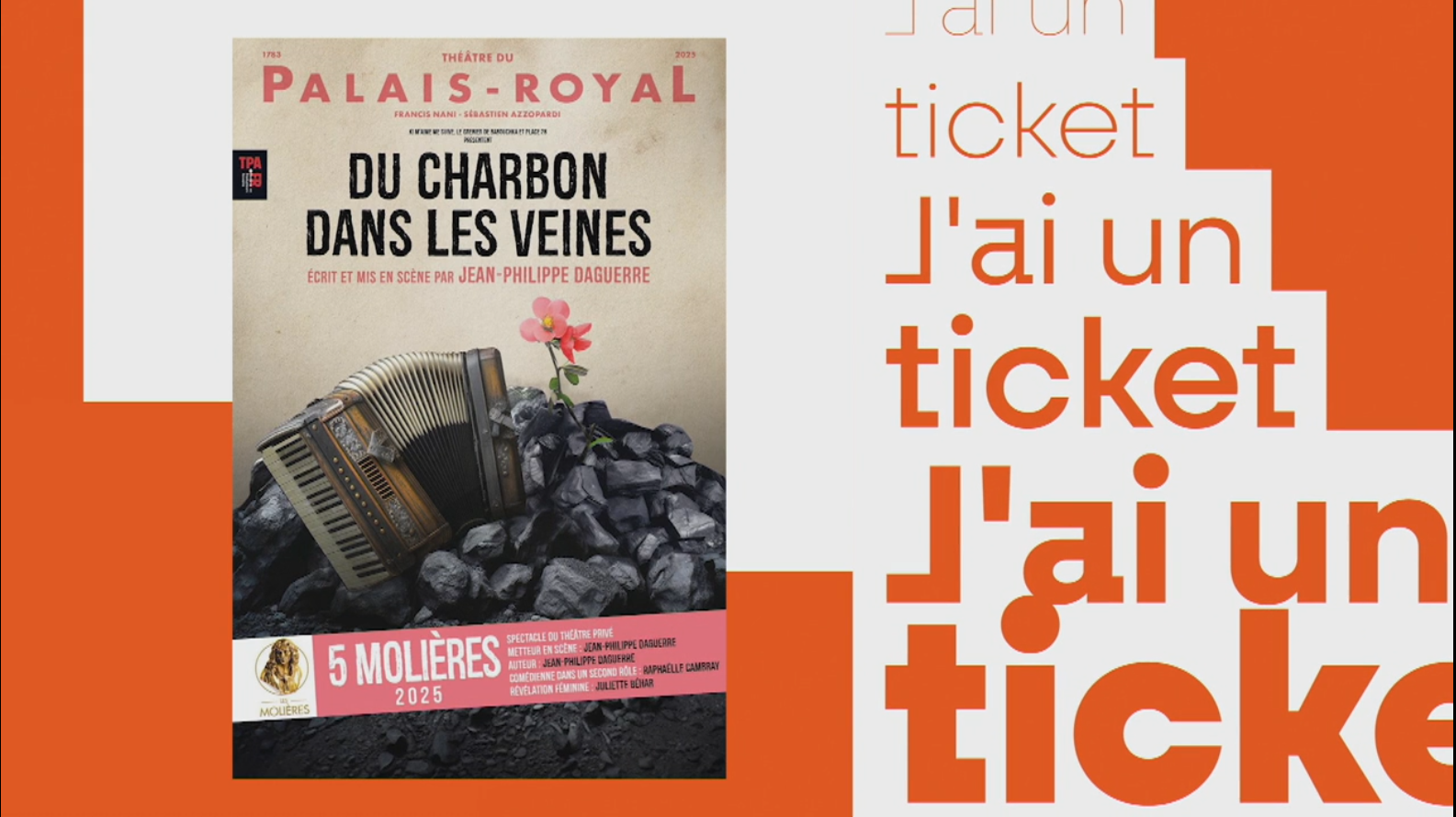 J'ai un ticket - Du charbon dans les veines
