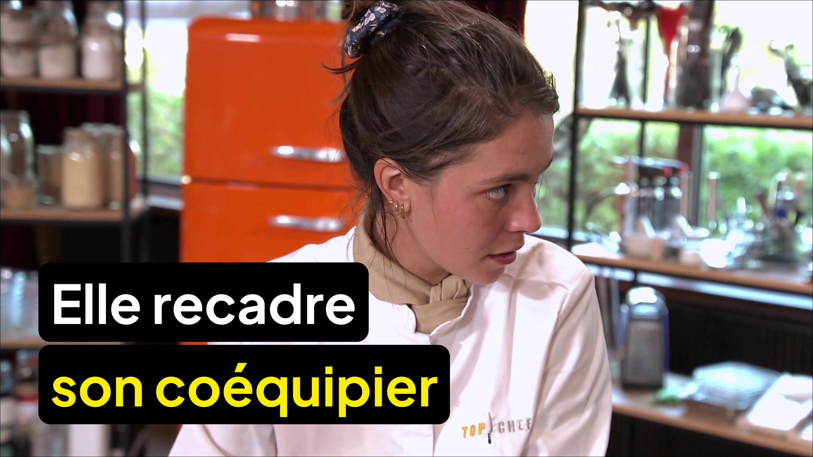 Elle le remet à sa place en pleine épreuve, il s’excuse