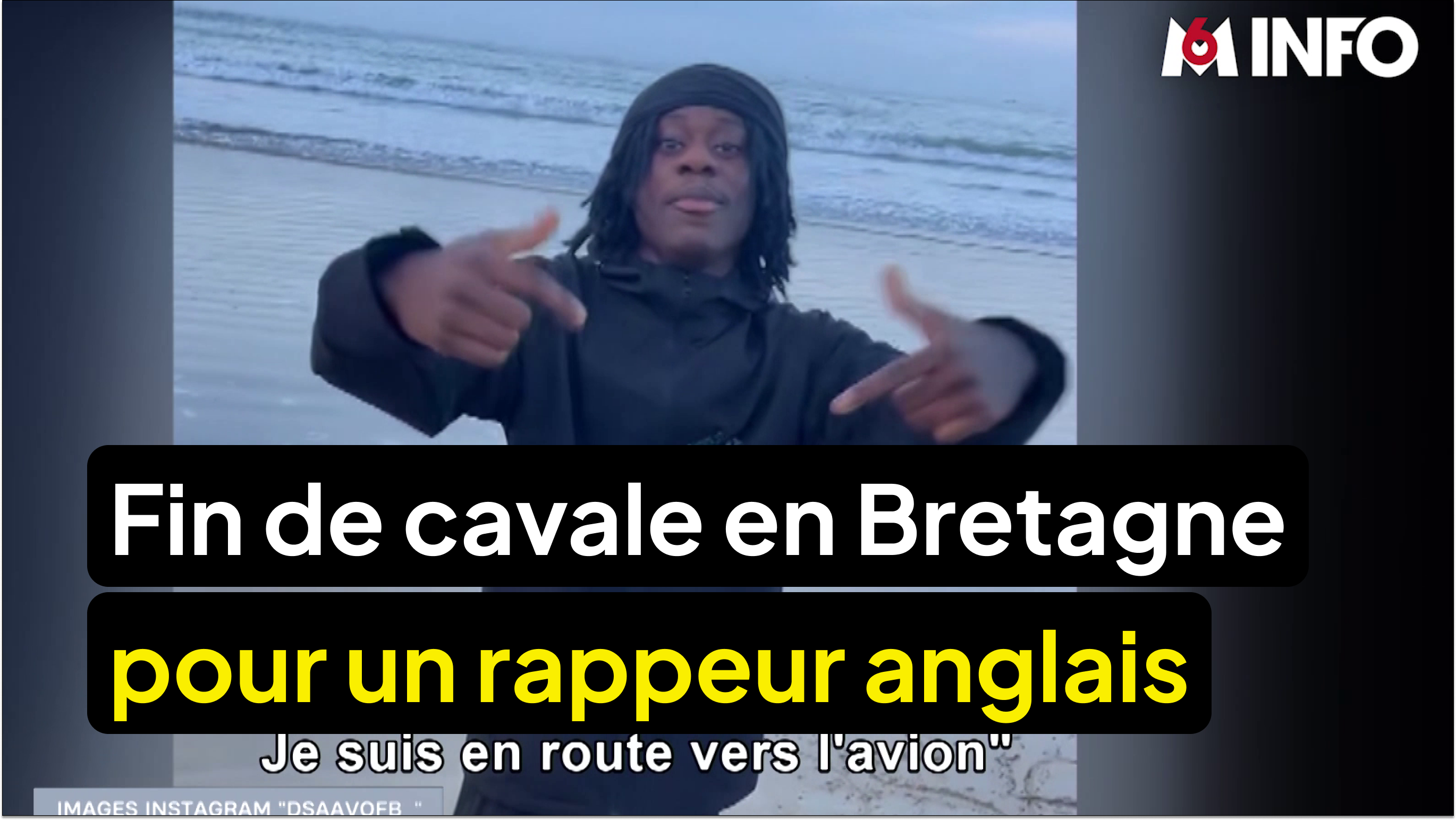 Un rappeur anglais en cavale arrêté par la police dans une petite ville de Bretagne