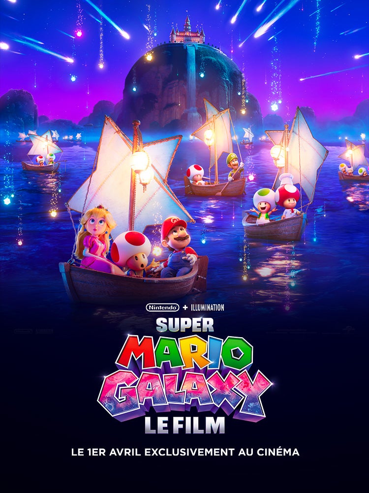 Super Mario Galaxy, Le Film, au cinéma le 1er avril