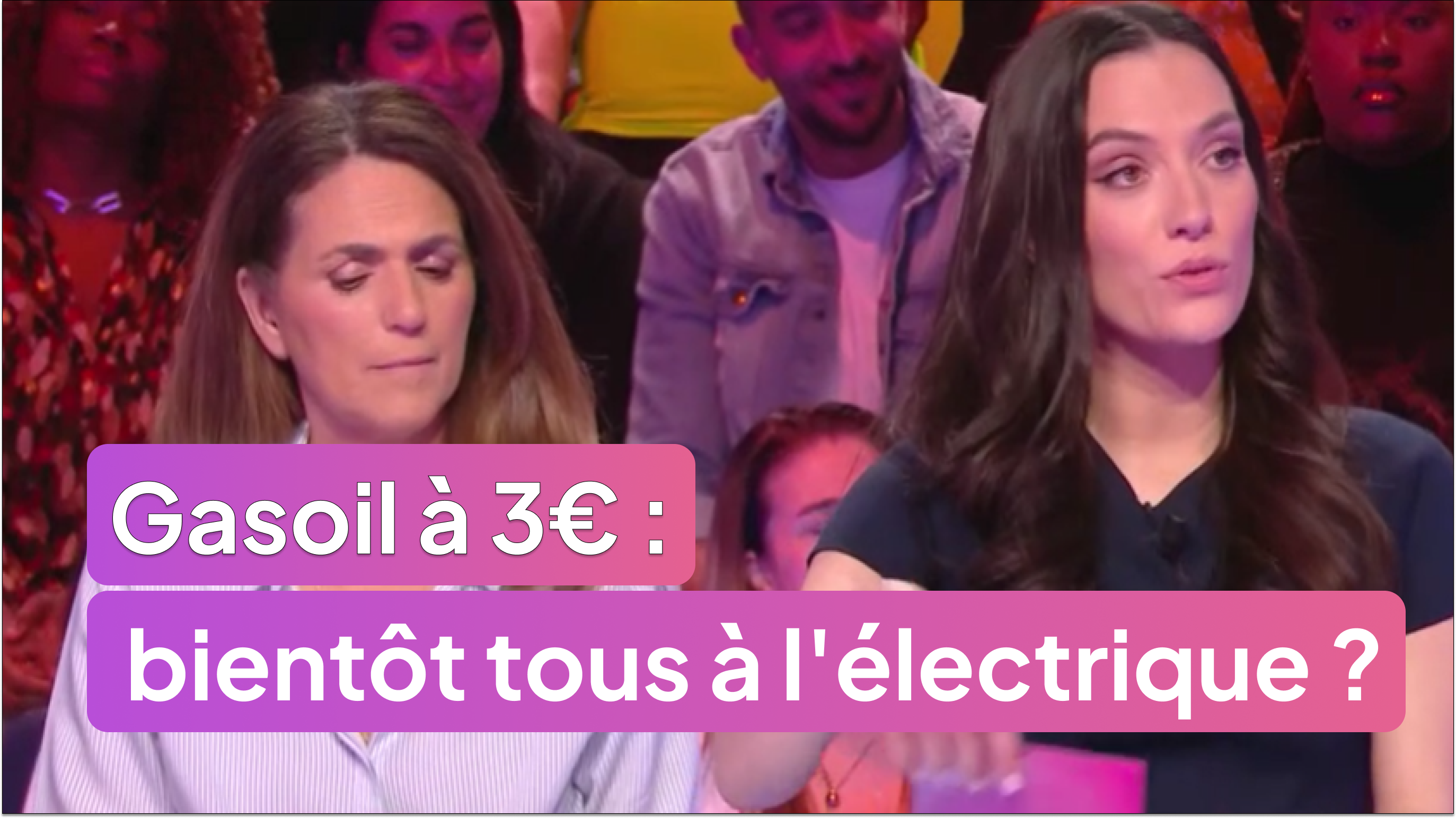 Gasoil à 3€ : bientôt tous à l'électrique ?