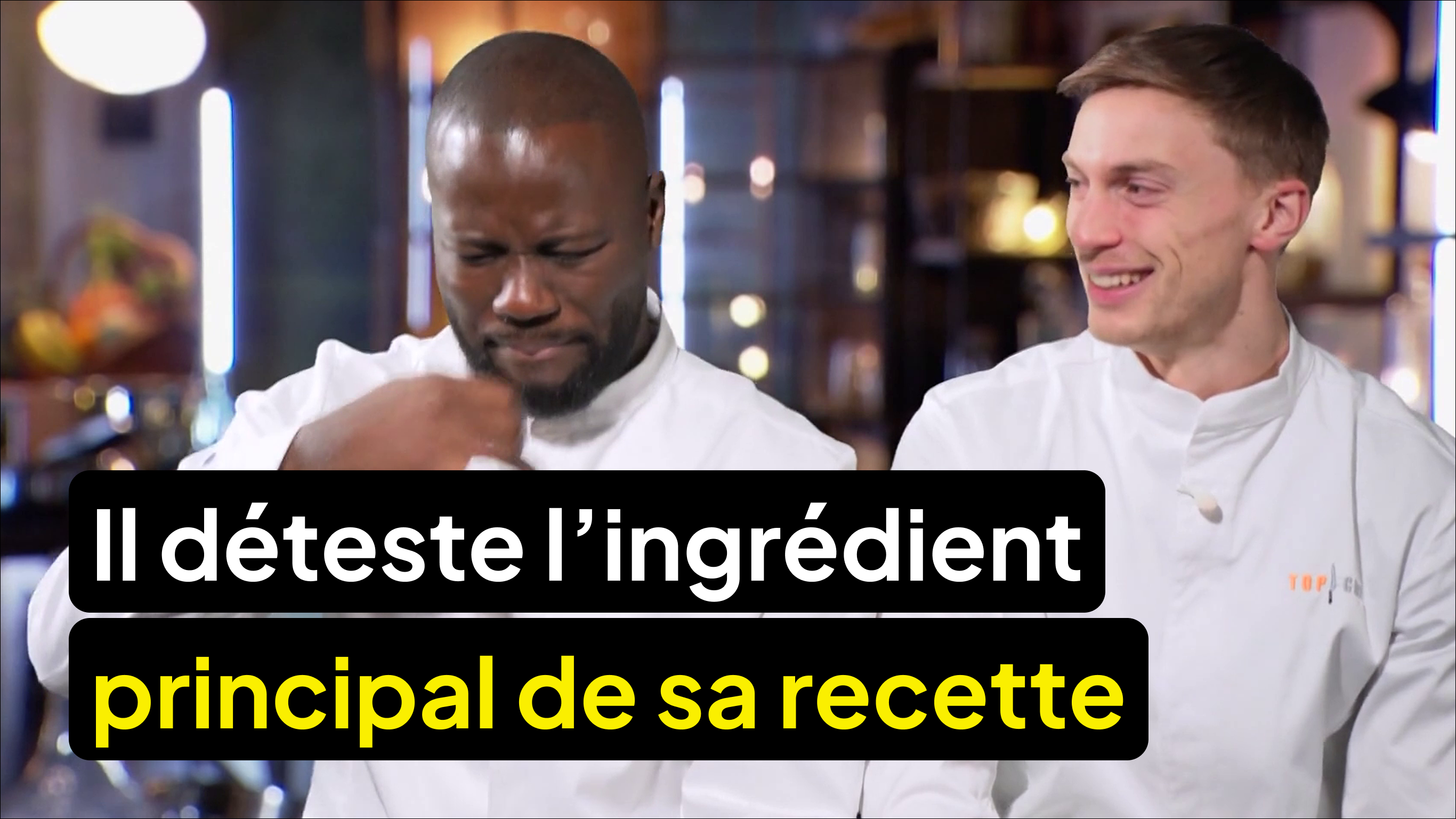 Il doit cuisiner de la sardine… Alors qu’il déteste ce produit