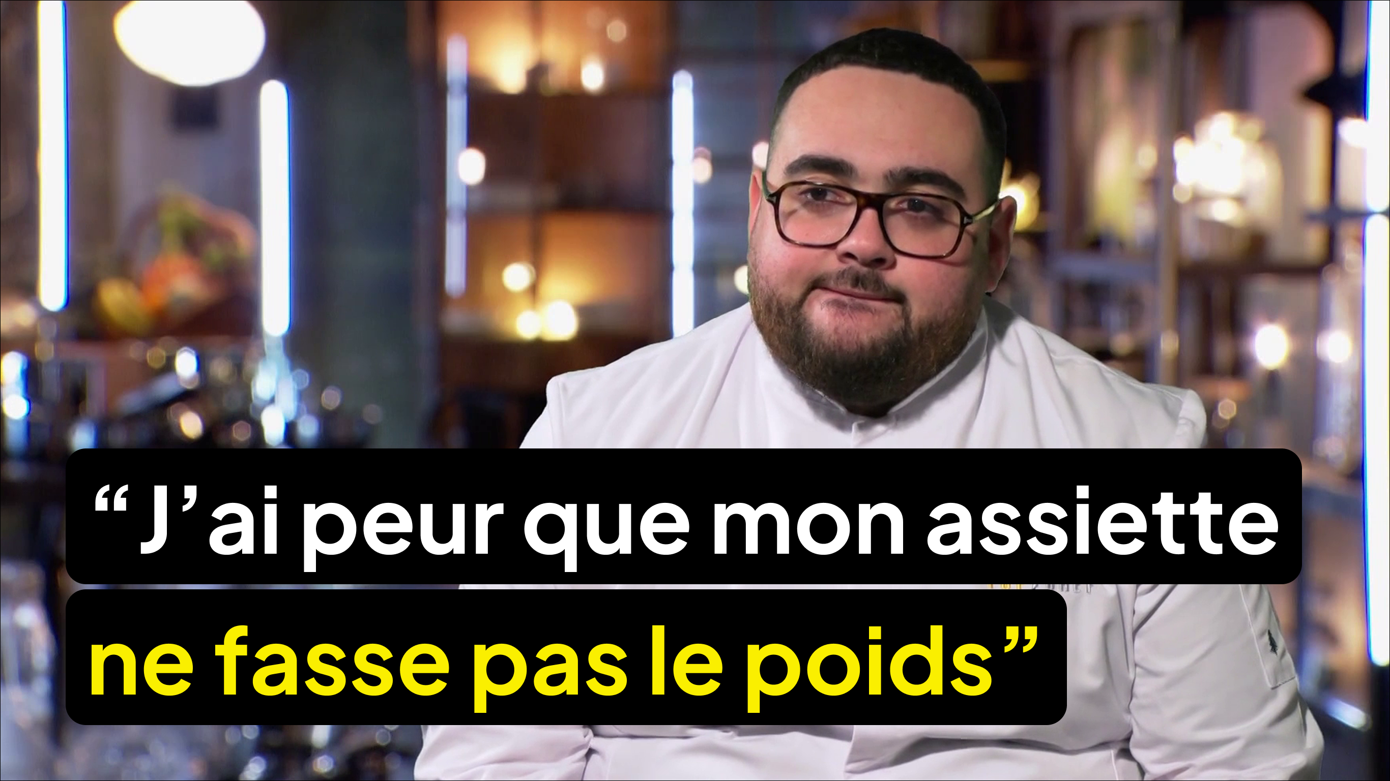 Sa sauce tourne mal… il pense abandonner l’épreuve