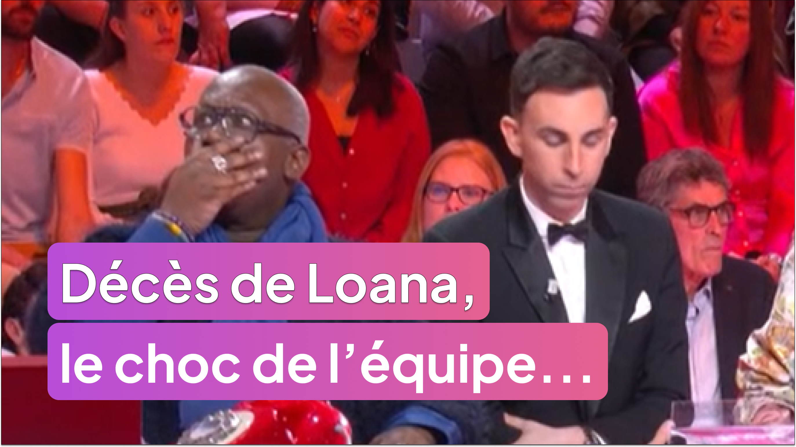 L'équipe bouleversée par le décès de Loana