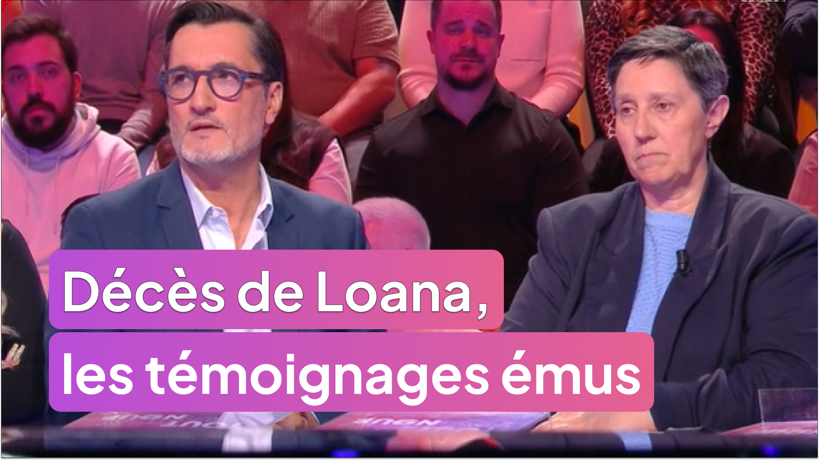 Les chroniqueurs réagissent à la disparition tragique de Loana