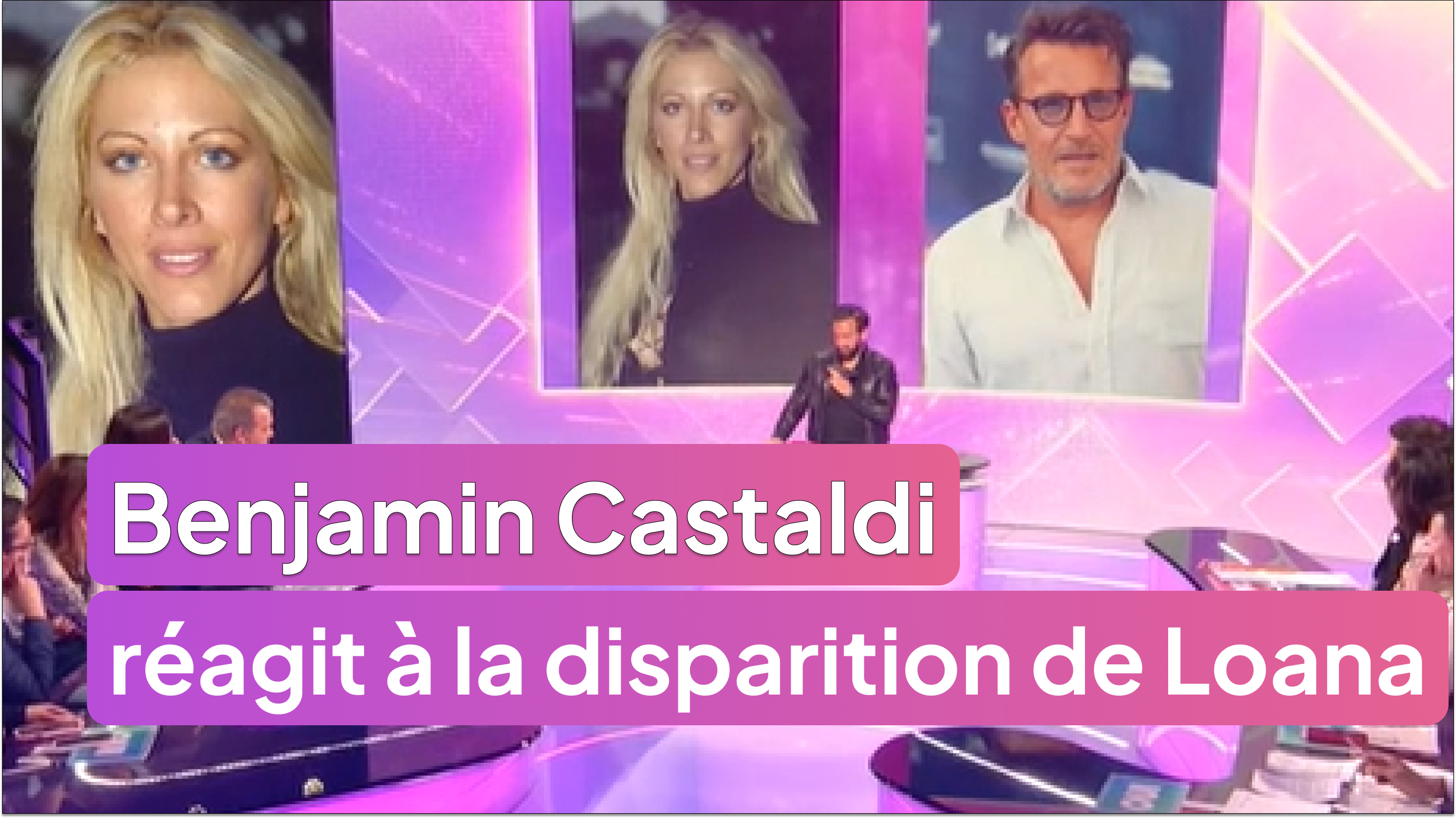 Benjamin Castaldi réagit avec émotion à la disparition tragique de Loana