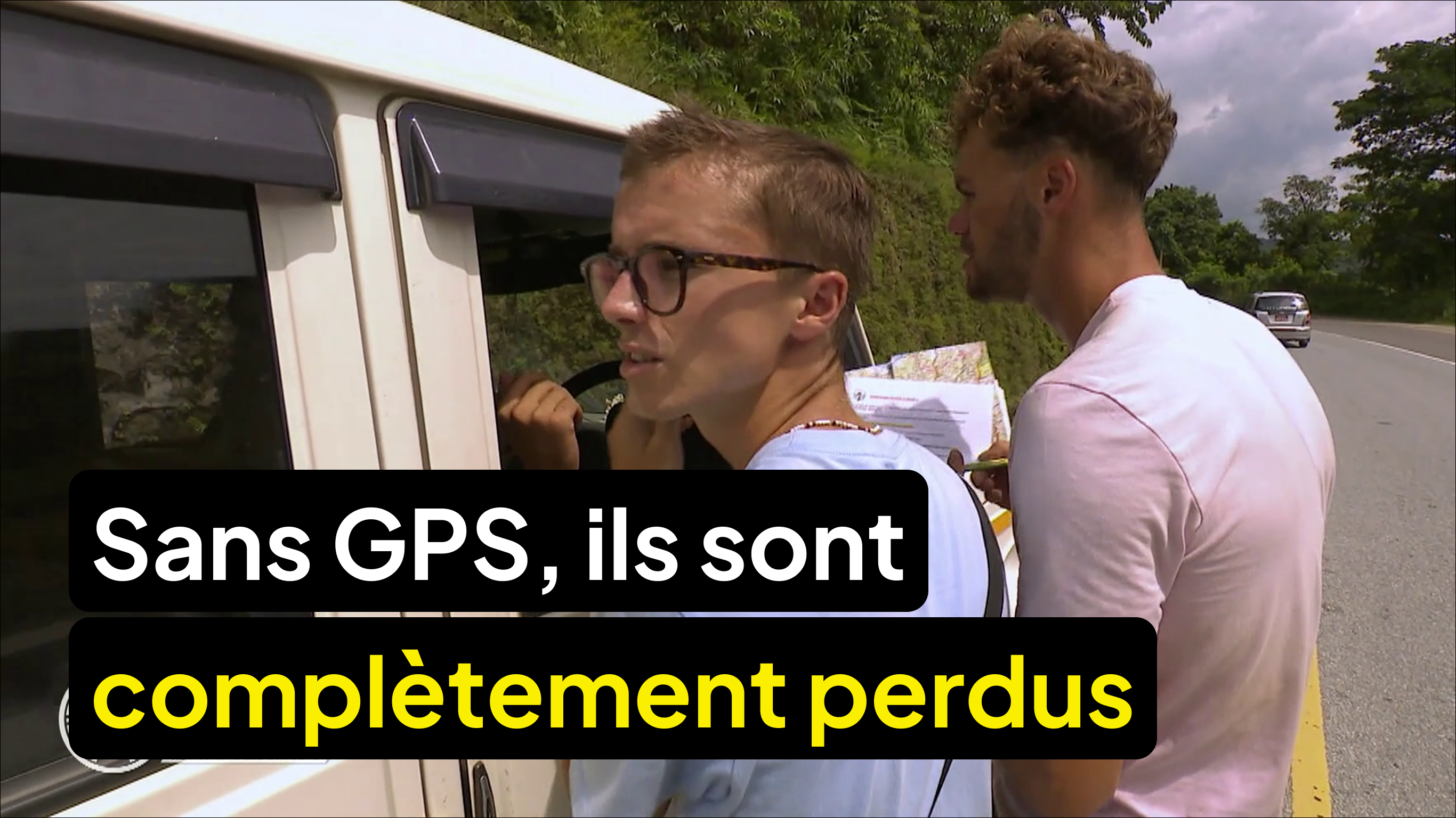 Ils se rendent compte qu’ils sont complètement perdus